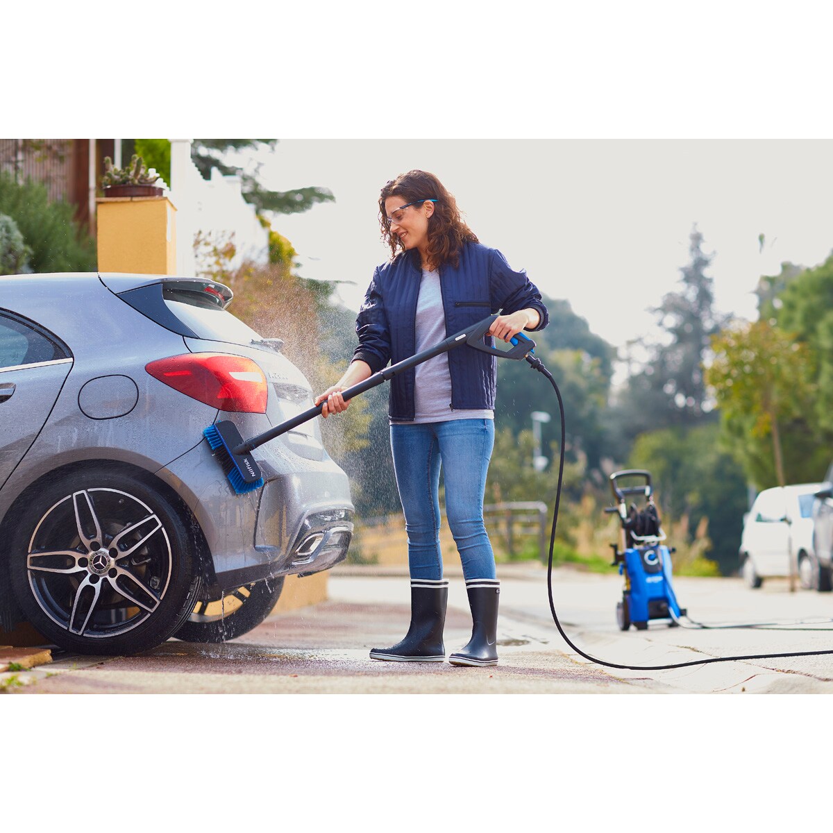 Cepillo Auto Nilfisk Negro / Azul-5