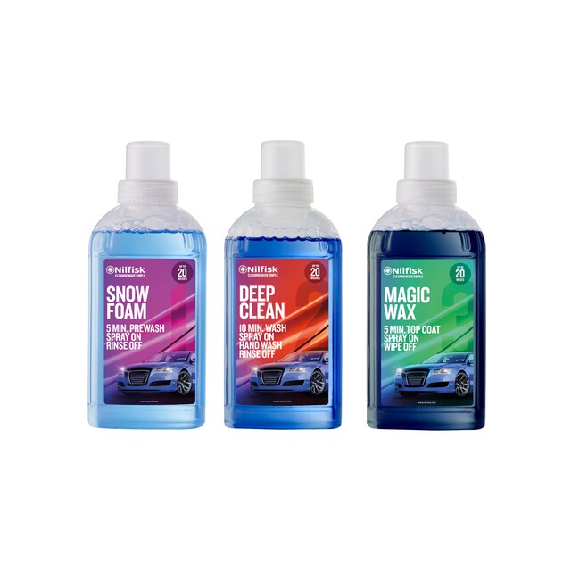 Imagen 0 de Kit Limpiadores Premium de Coche 3 x 500 ml Nilfisk