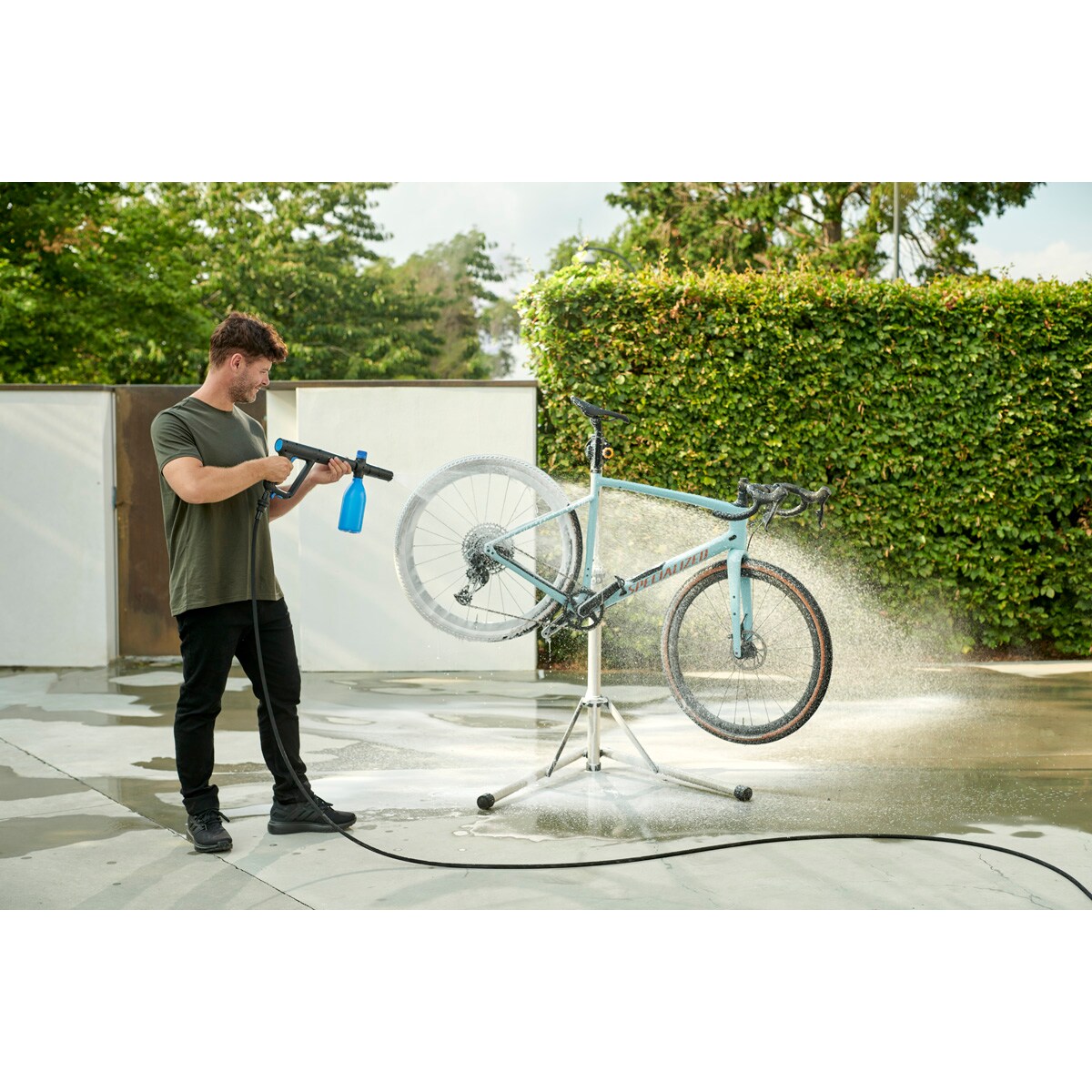 Pulverizador Espuma Power Foam Blaster Nilfisk Azul-3