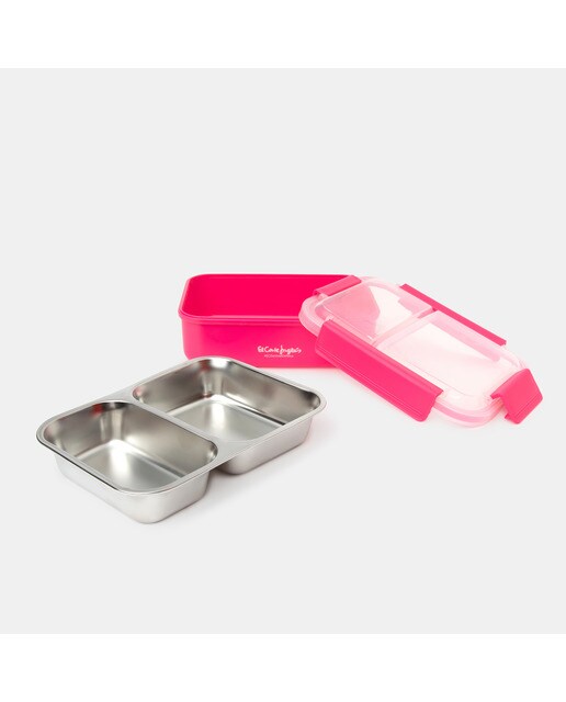 Fiambrera Térmica El Corte Inglés ECI Se Viste de Rosa Rosa / Gris-4