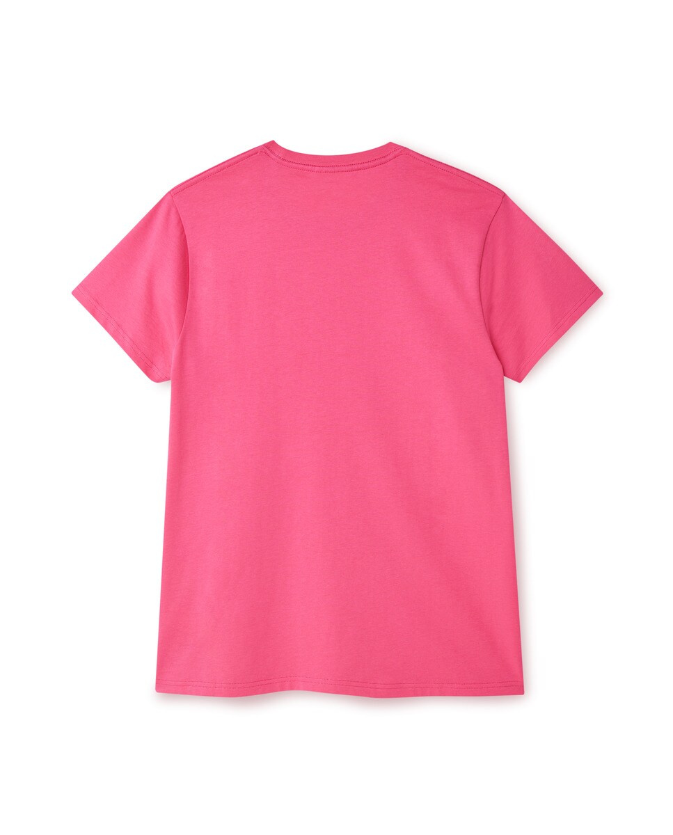 Camiseta El Corte Inglés ECI Se Viste de - Rosa Rosa-4