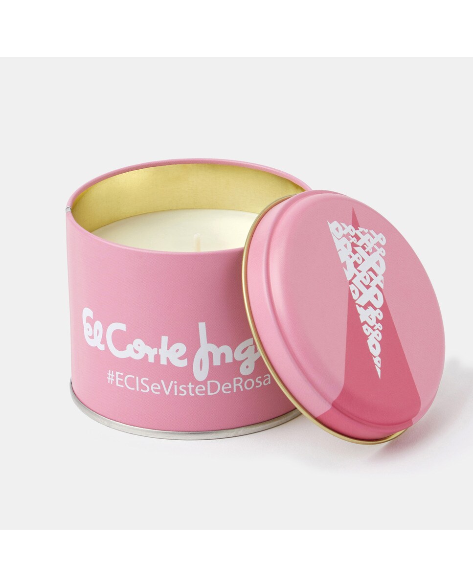 Vela El Corte Inglés ECI Se Viste de Rosa Rosa-4
