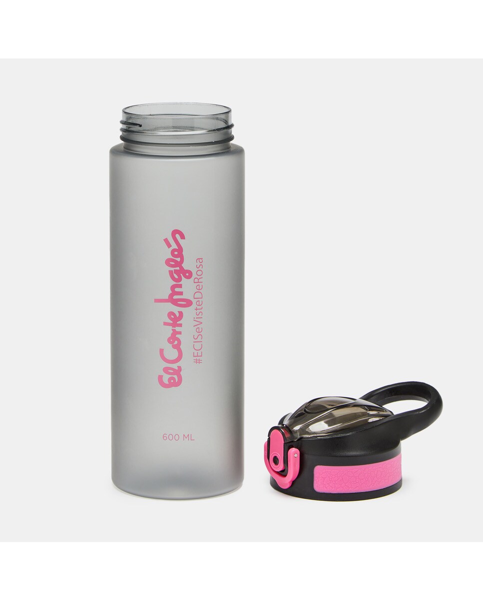 Imagen 5 de Botella sport El Corte Inglés ECI Se Viste de Rosa Gris / Rosa