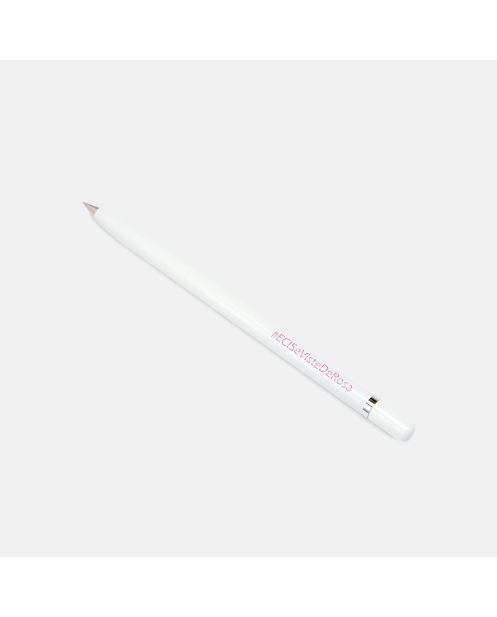 Imagen 4 de Bolígrafo sin tinta El Corte Inglés ECI Se Viste de Rosa Blanco/Rosa