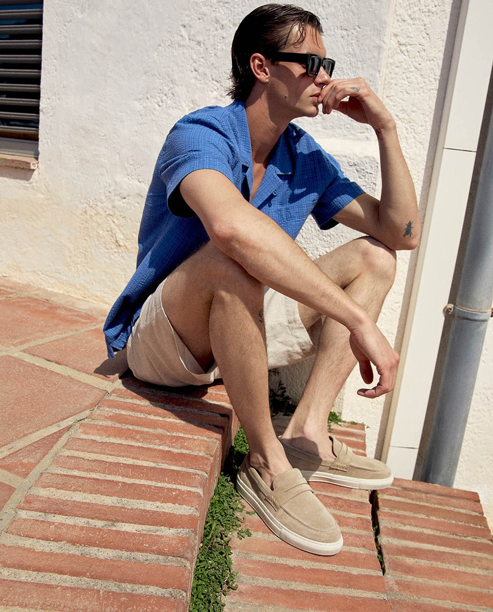 Sfera - Mocasín piel.