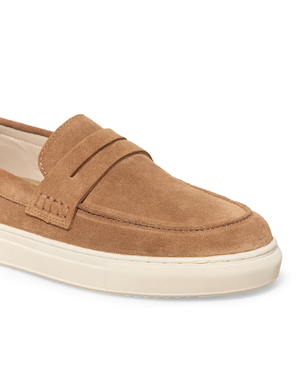 Mocassins em Pele Camel-4