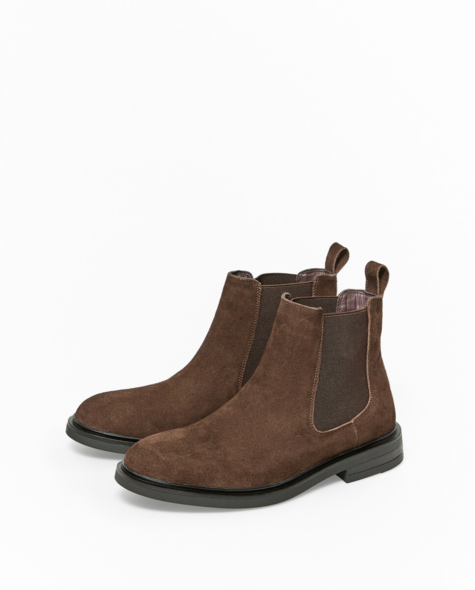 Botas Chelsea Castanho-3