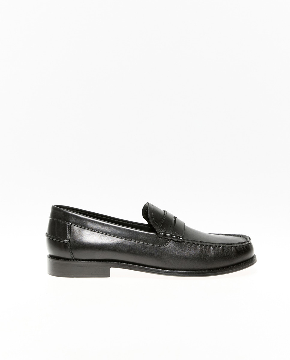 Imagen 0 de Mocasín piel Negro