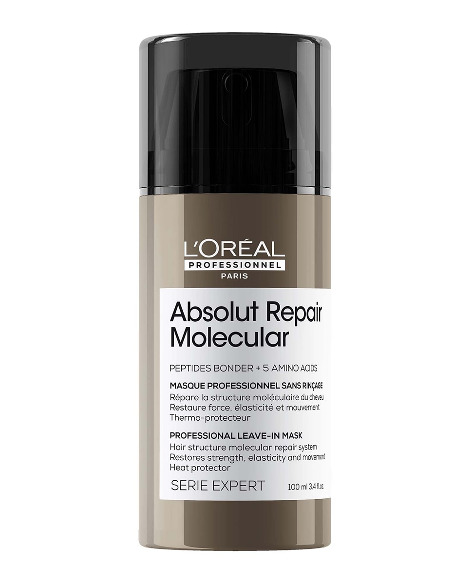Mascarilla sin Aclarado para Cabello Dañado Serie Expert Absolut Repair Molecular 100 ml  L`Oreal Professionnel