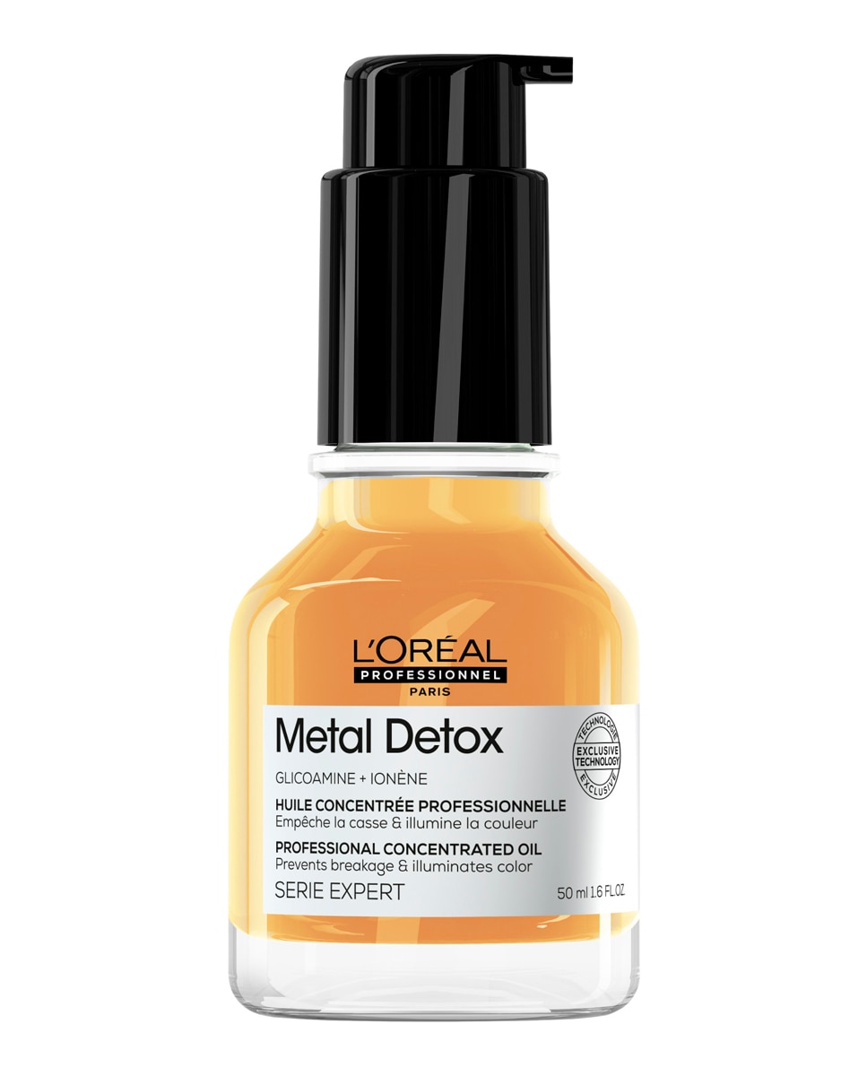 Aceite Concentrado para Cabello Dañado y Teñido Metal Detox Serie Expert 50 ml L`Oreal Professionnel