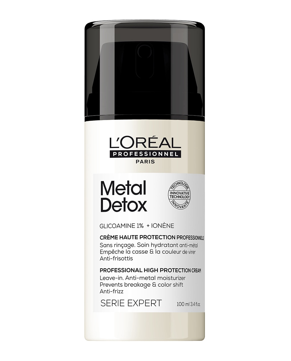 Crema sin aclarado para Cabello Dañado y Teñido Metal Detox Serie Expert 100 ml L`Oréal Professionnel