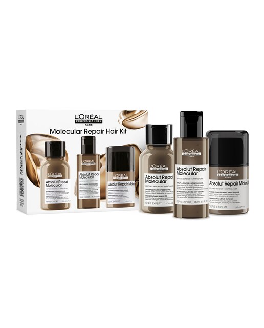 Imagen 0 de Estuche Regalo Champú Serie Expert Absolut Repair Molecular Reparación y Fuerza para Cabello Dañado L?Oréal Professionnel