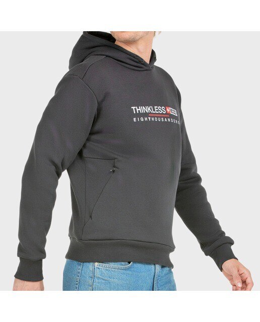Sudadera de hombre Azer +8000 - Negro Negro-3