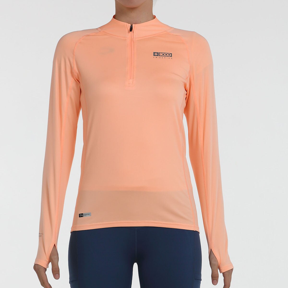 Camisola de Manga Comprida Bellonce 25V Salmão Flúor-1