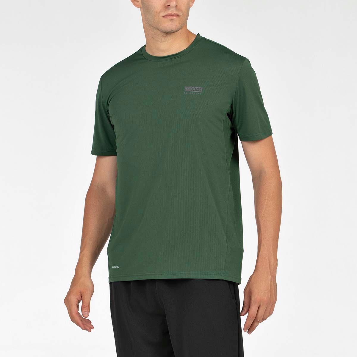 Camiseta m/corta de Hombre tirrel bosque +8000 - Verde Verde-2