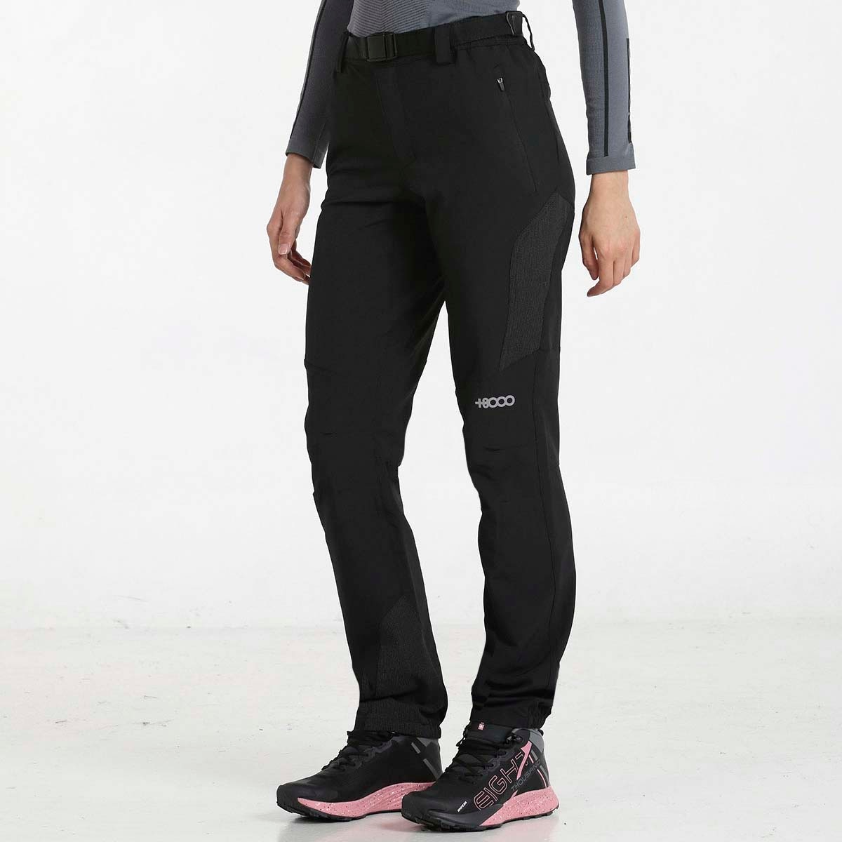 Pantalon aventura de Mujer lalla 25i negro +8000 - Negro Negro-2