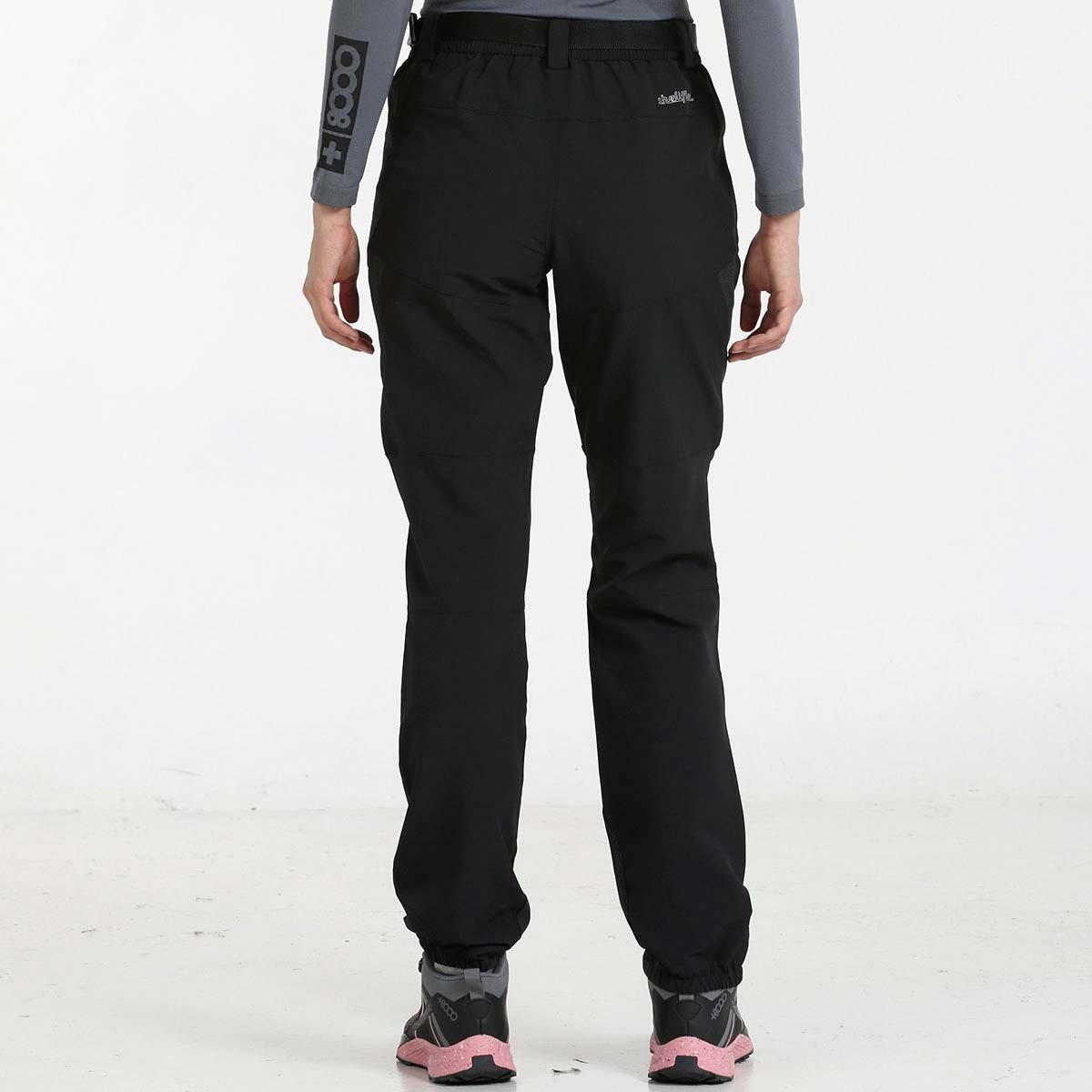 Pantalon aventura de Mujer lalla 25i negro +8000 - Negro Negro-4