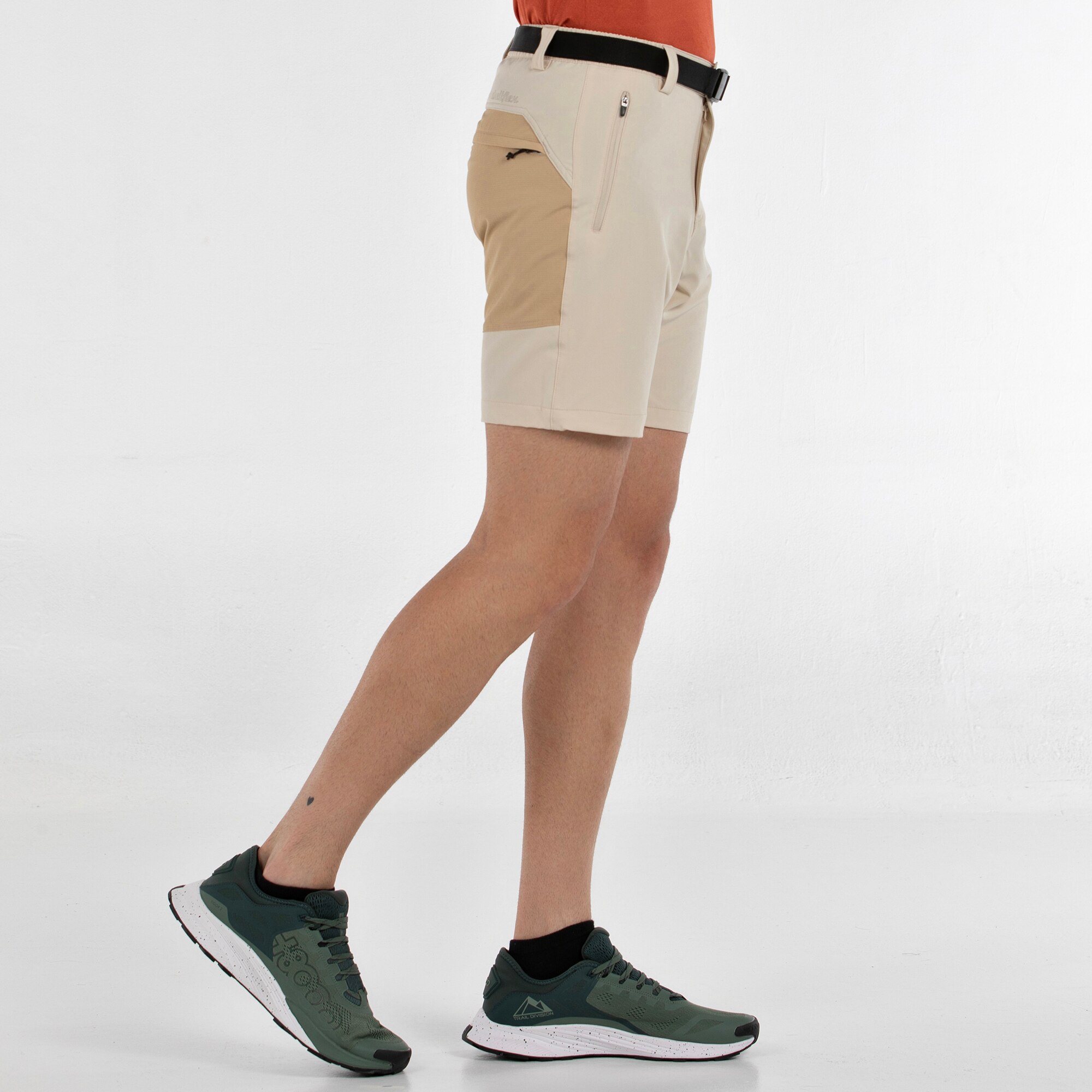 Pantalón Corto Hombre ROQUI BEIGE +8000 - Beige Beige-4