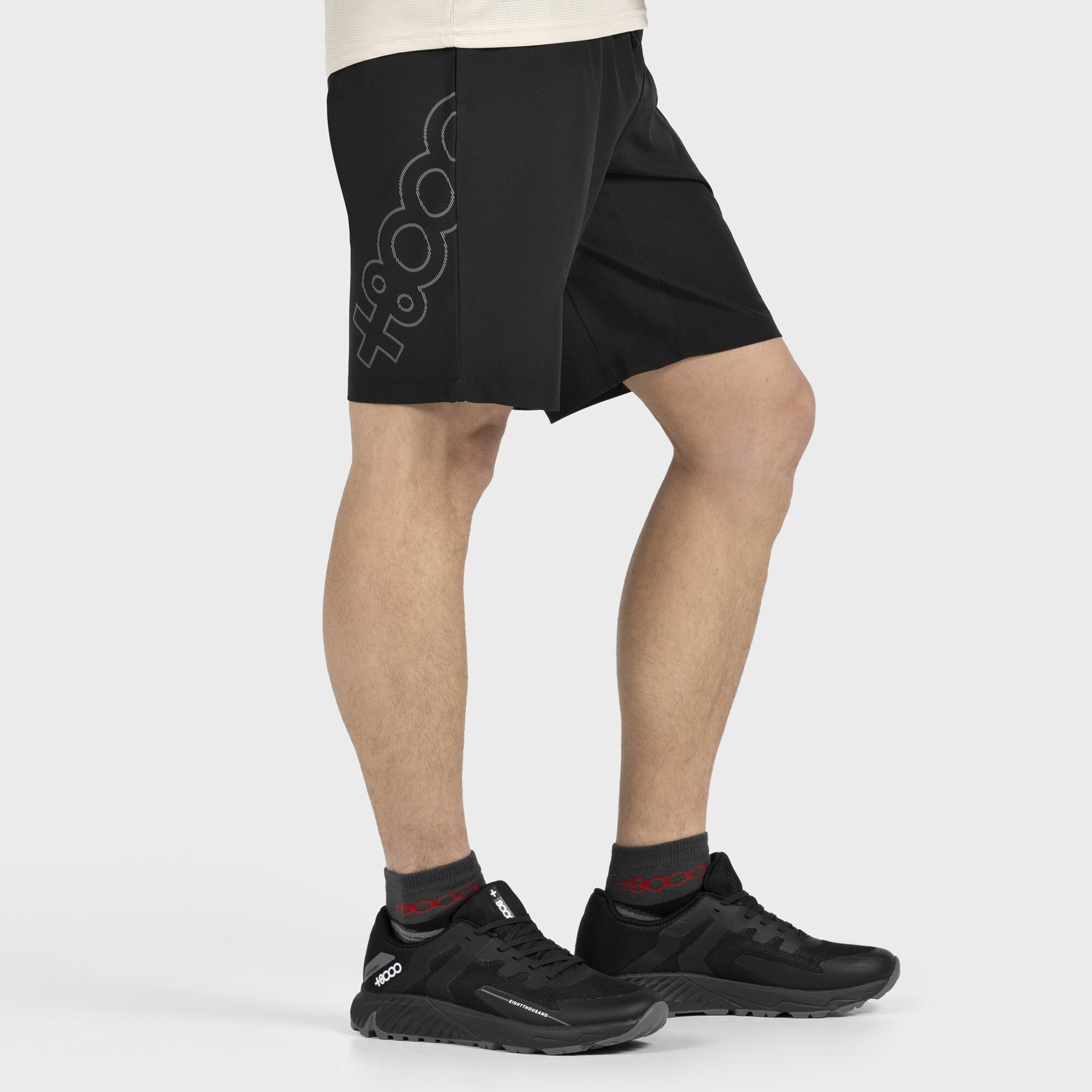 Pantalón Corto Hombre RUSE NEGRO +8000 - Negro Negro-4