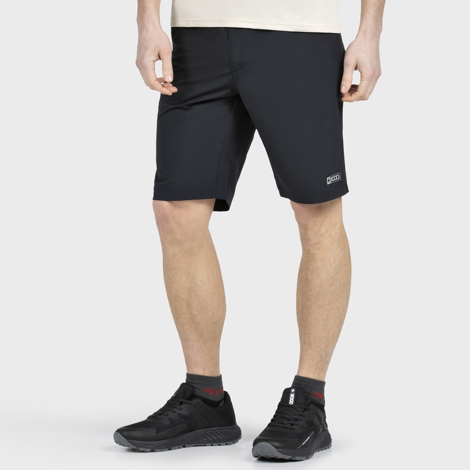 Pantalón Corto Hombre RIVERRUN NEGRO +8000 - Negro Negro-3