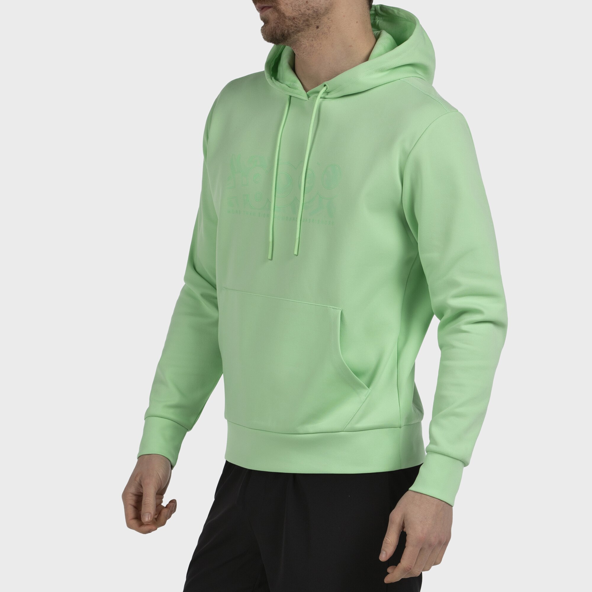 Sudadera Hombre DROGON VERDE MANZANA +8000 - Verde manzana Verde manzana-3