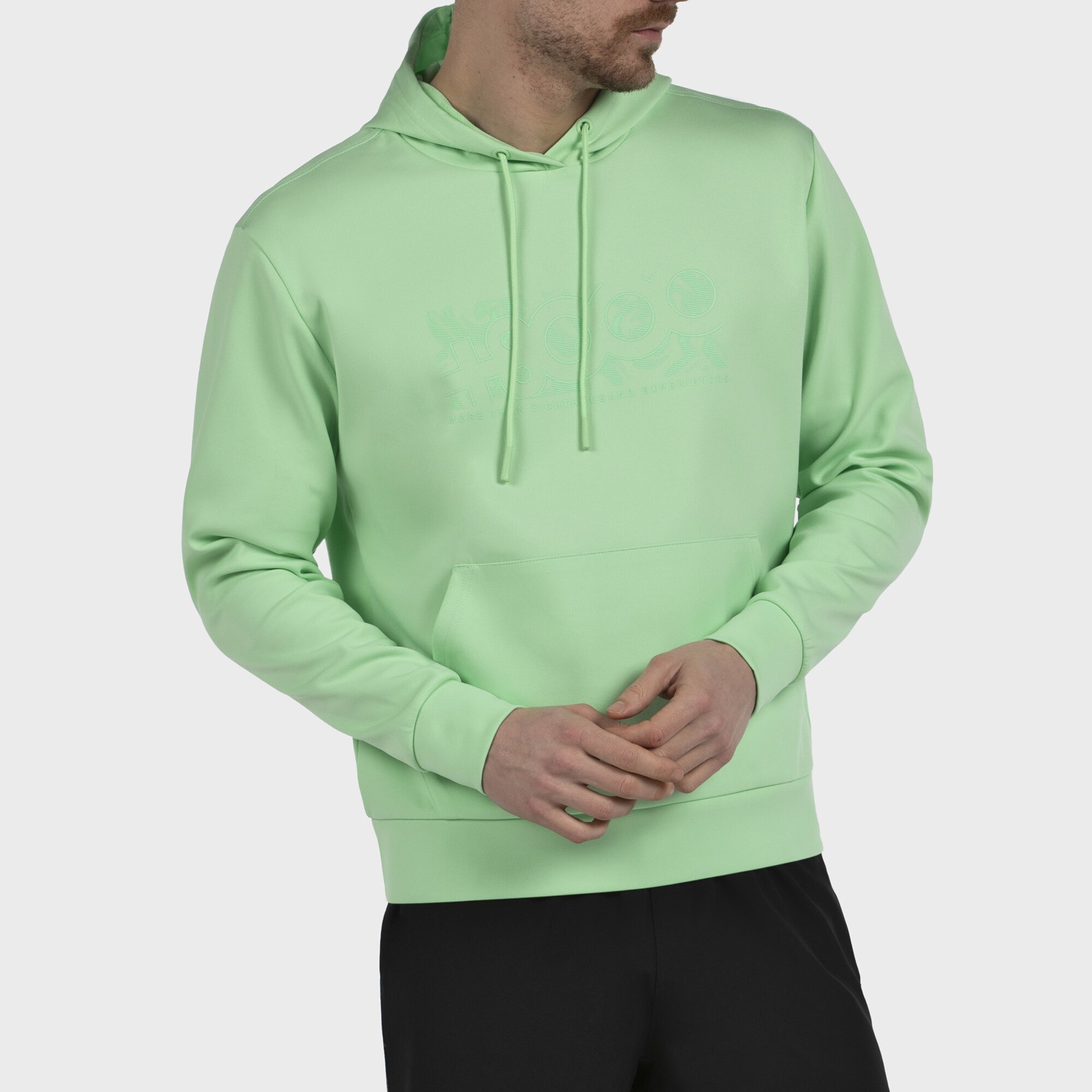 Sudadera Hombre DROGON VERDE MANZANA +8000 - Verde manzana Verde manzana-4