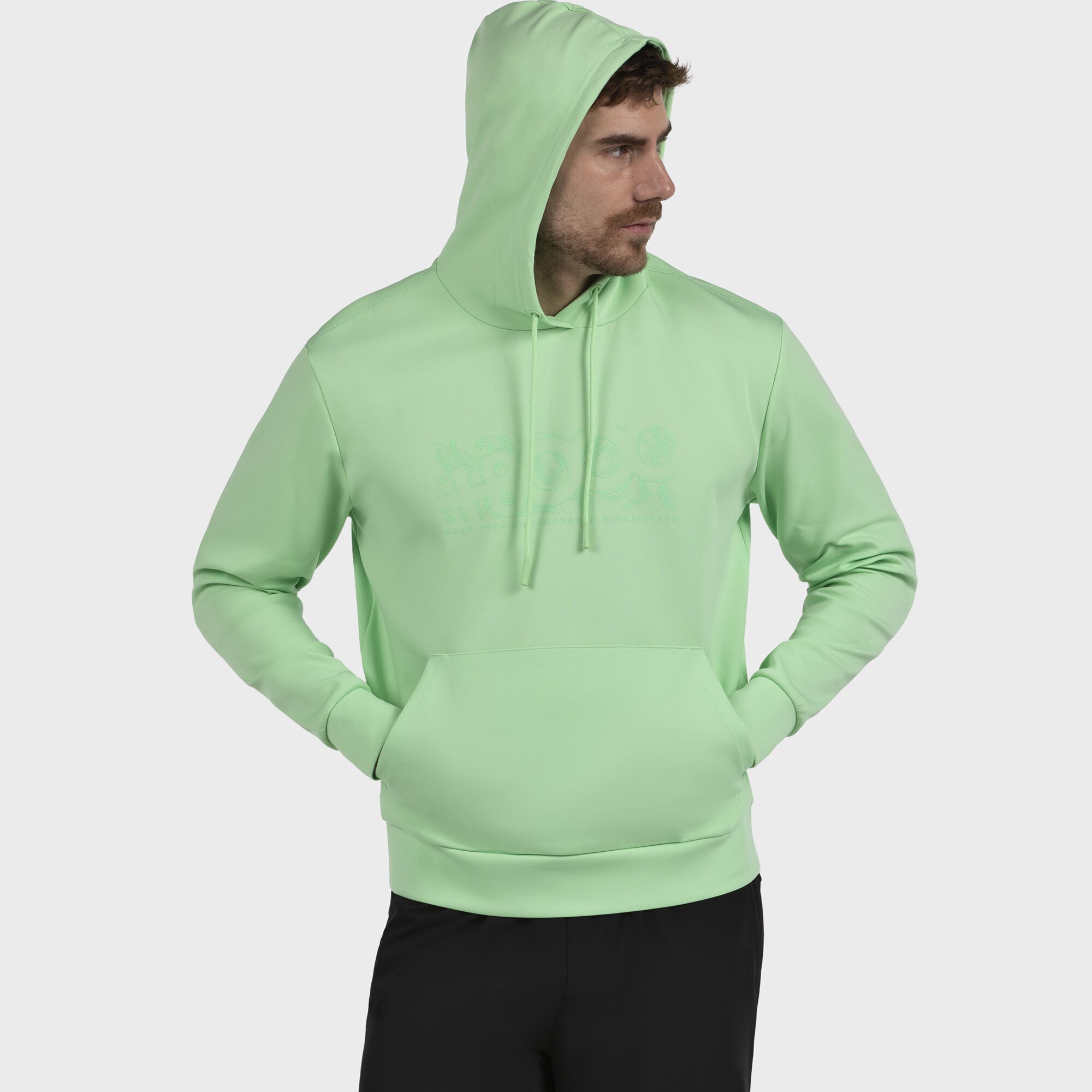 Sudadera Hombre DROGON VERDE MANZANA +8000 - Verde manzana Verde manzana-5