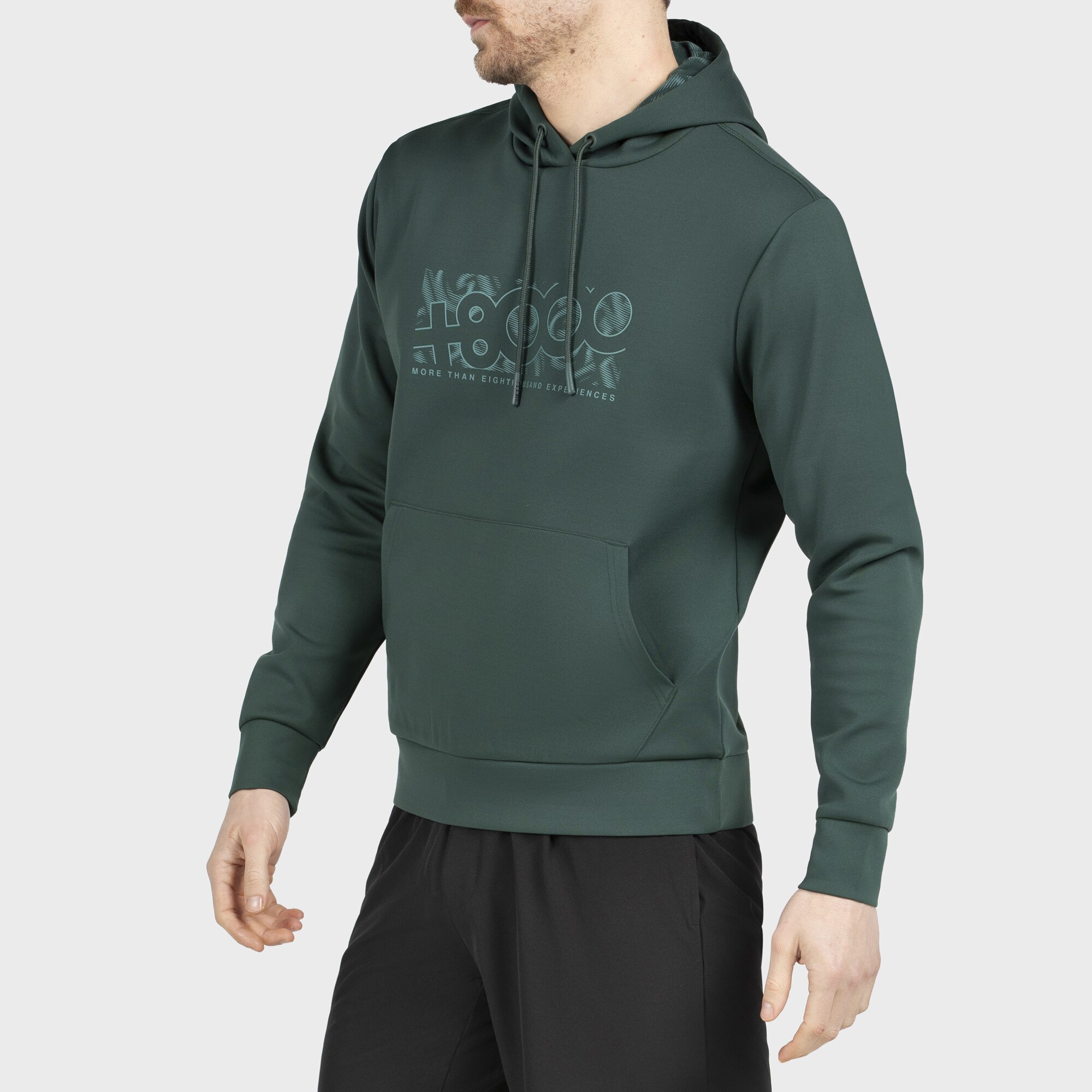 Sudadera Hombre DROGON +8000 - Verde oscuro Verde oscuro-3