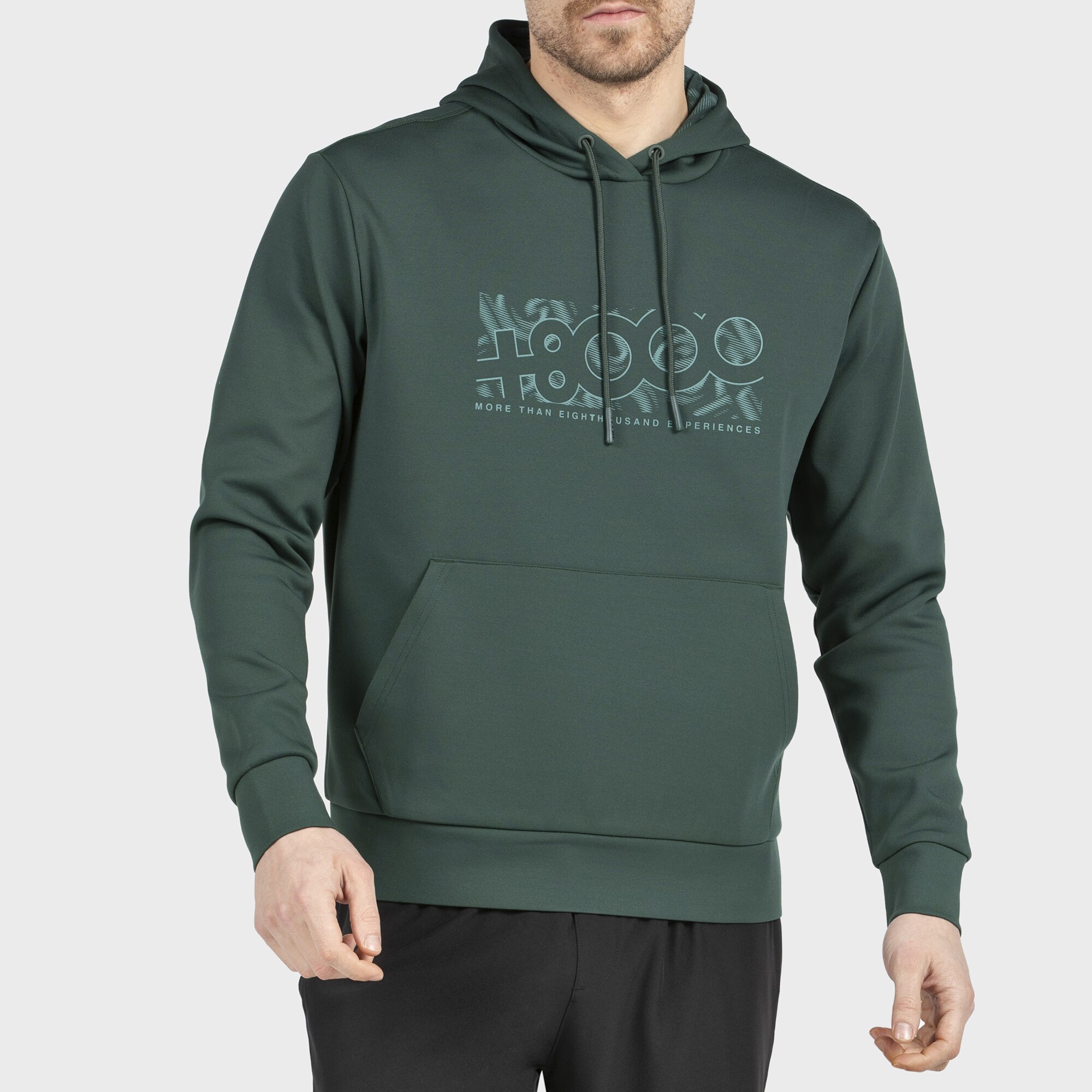 Sudadera Hombre DROGON +8000 - Verde oscuro Verde oscuro-5