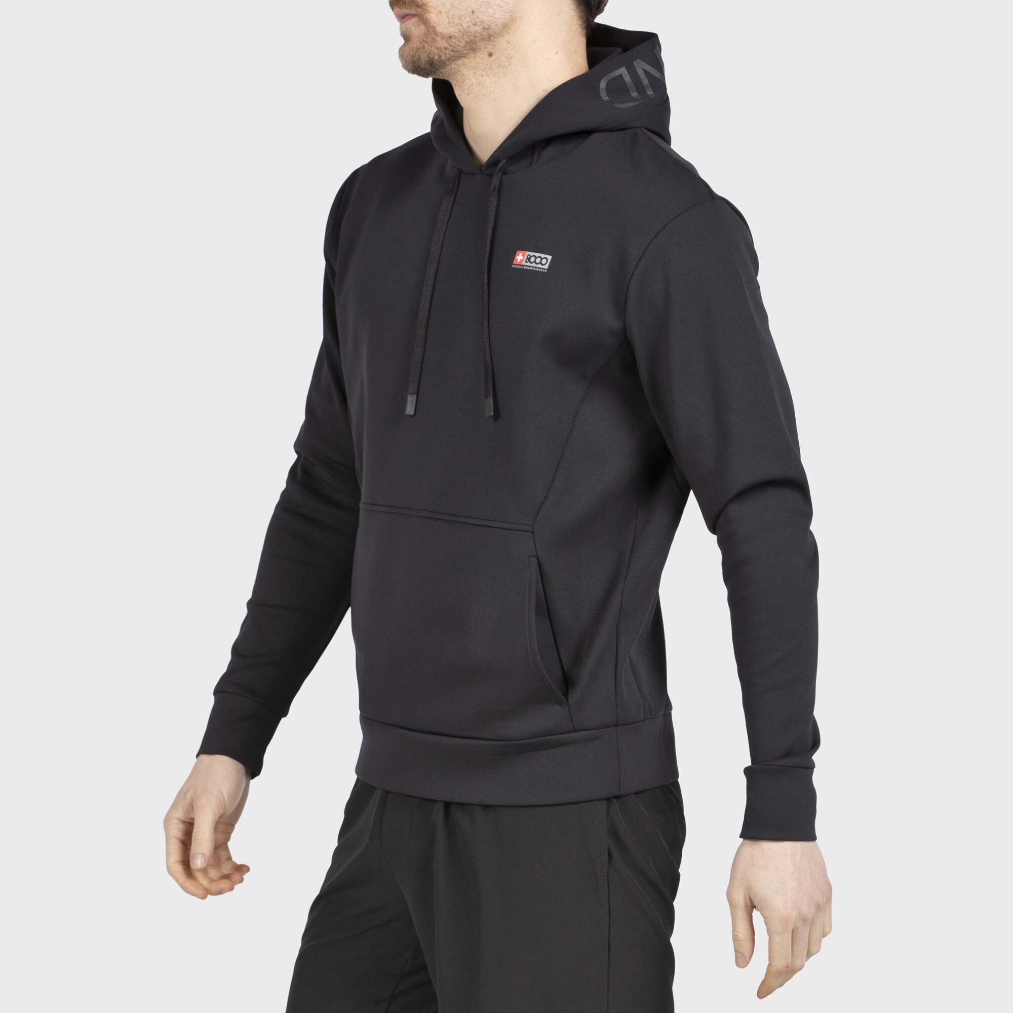 Sudadera Hombre DORNE NEGRO +8000 - Negro Negro-3