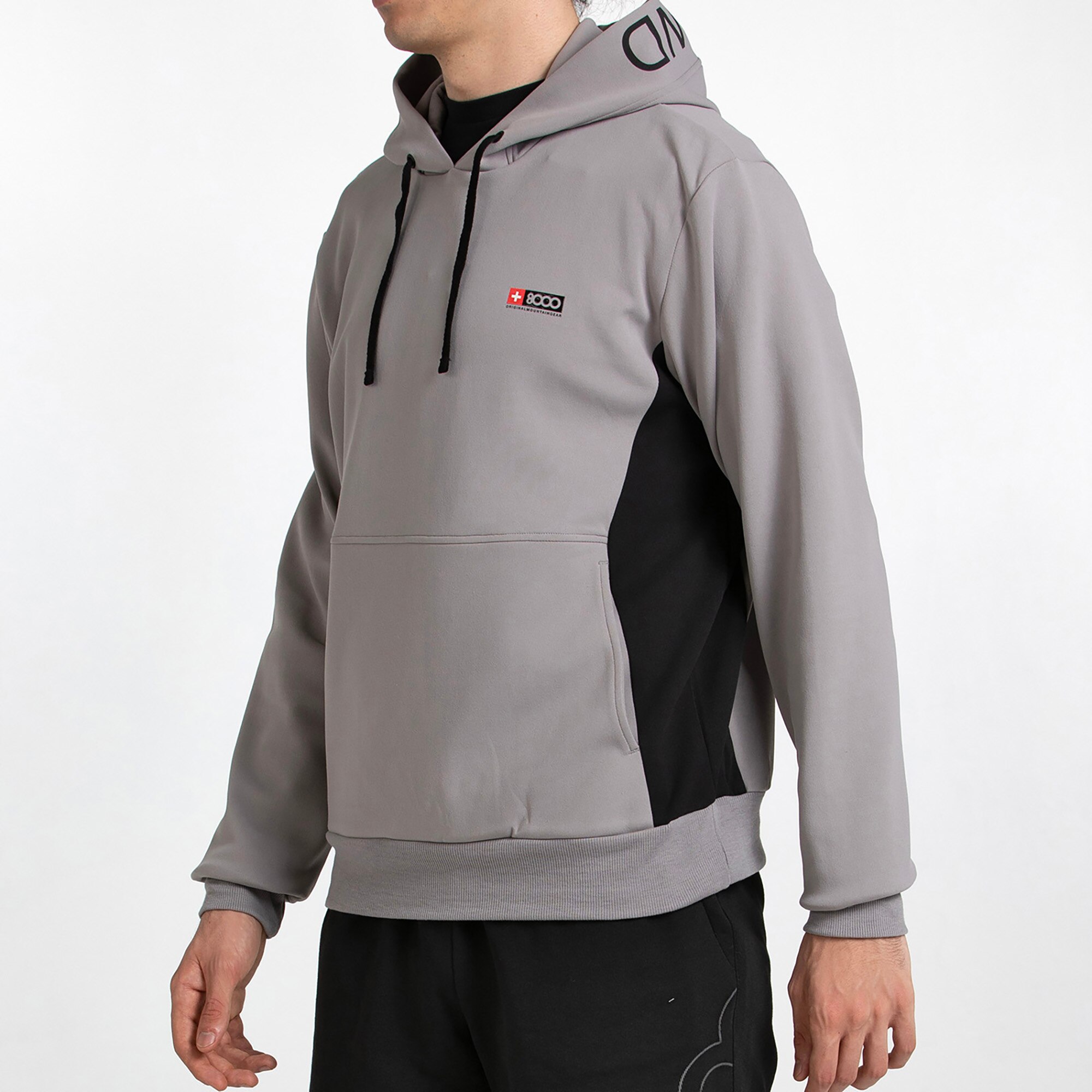 Sudadera Hombre DORNE +8000 - Humo Humo-3