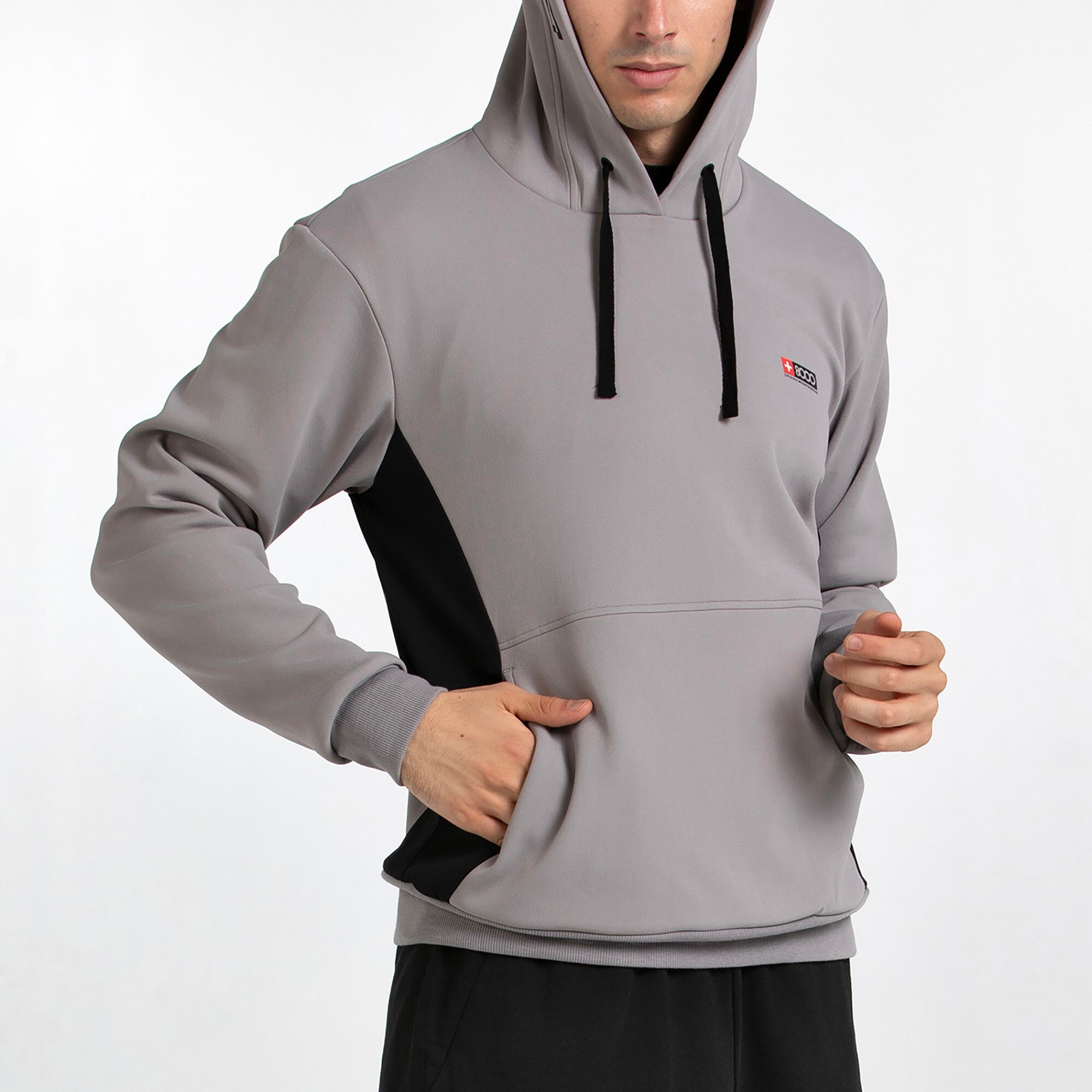 Sudadera Hombre DORNE +8000 - Humo Humo-5