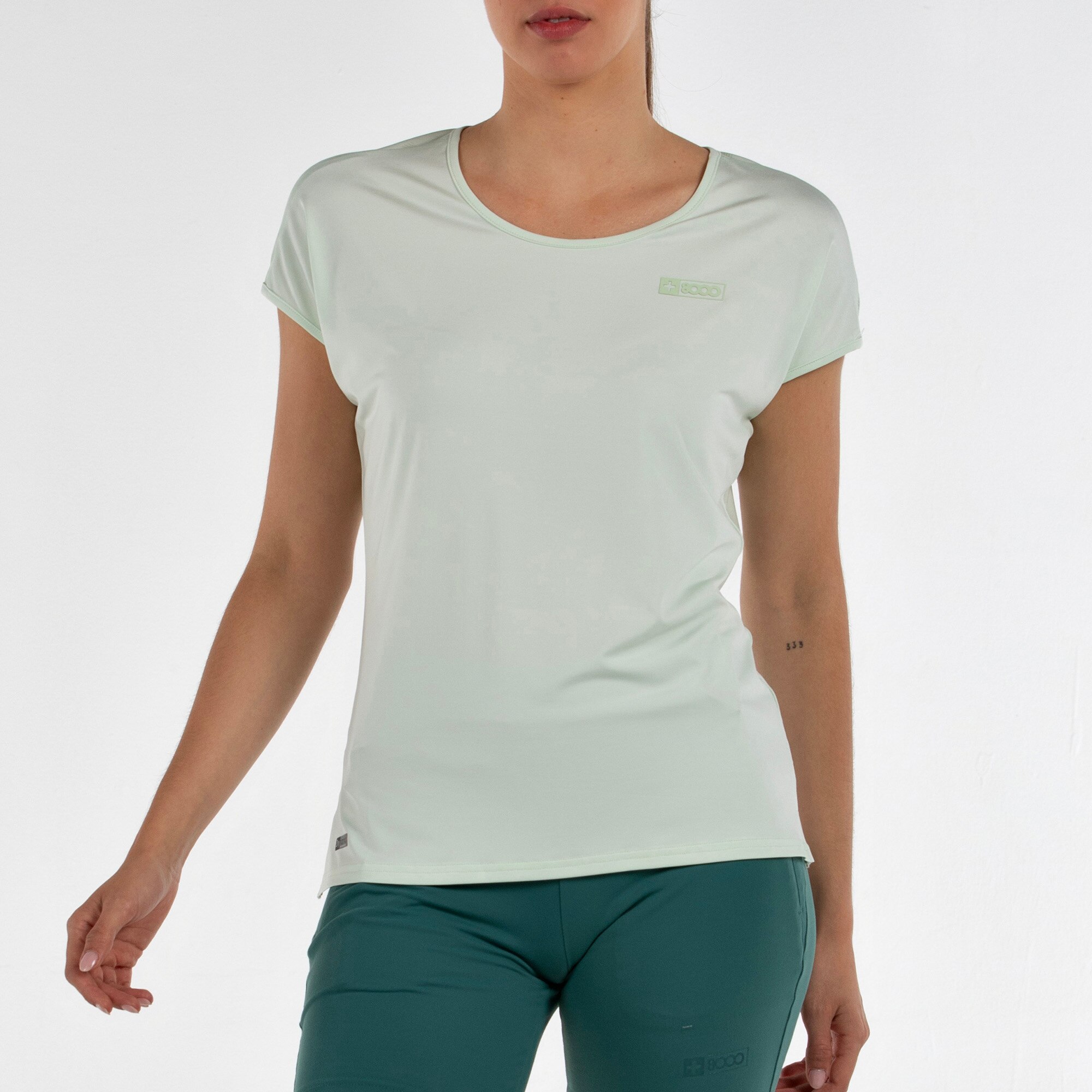 Imagen 5 de Camiseta M/C Mujer TABATA VERDE PASTEL V +8000 - Verde pastel Verde pastel