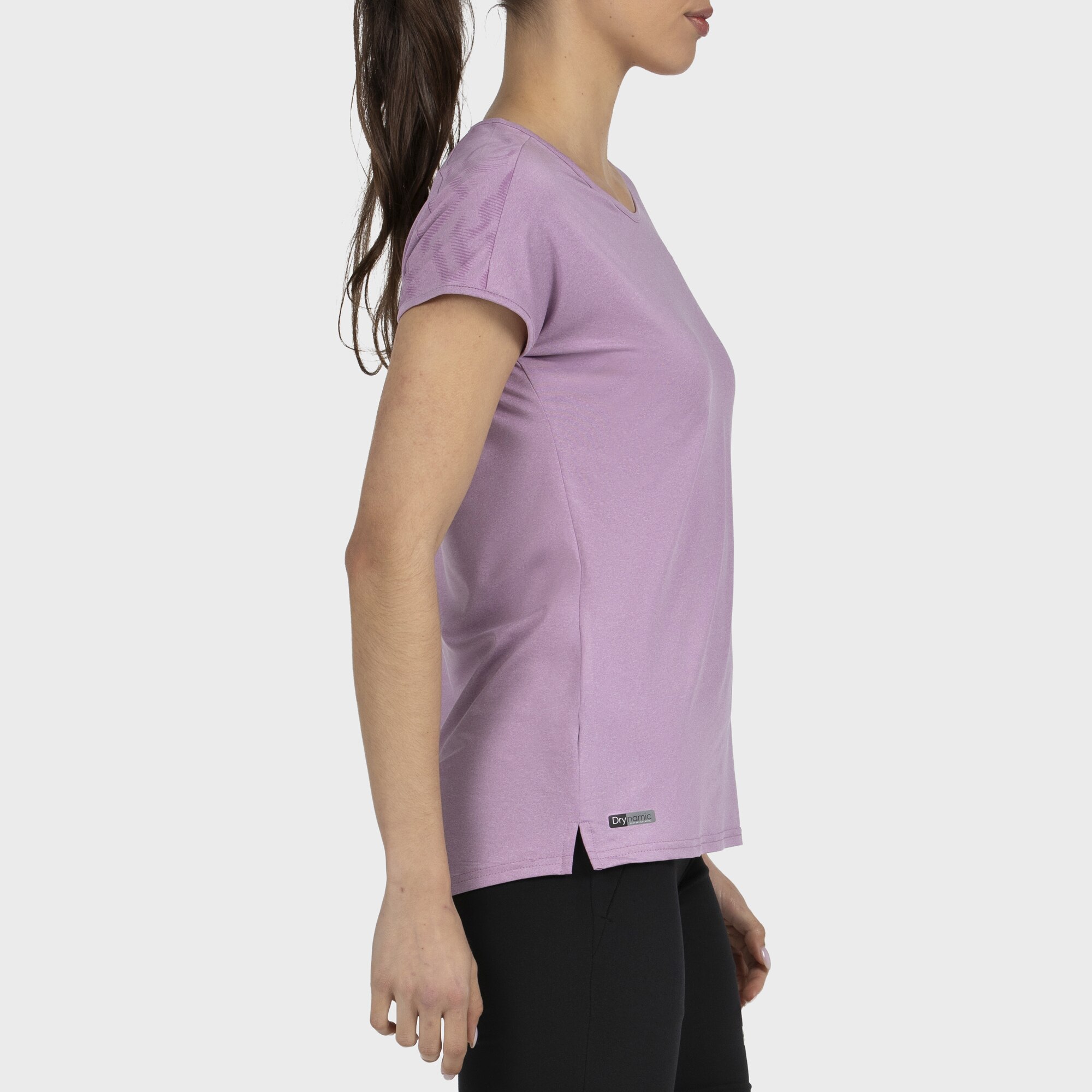 Imagen 4 de Camiseta M/C Mujer TABATA MALVA VIGORE +8000 - Malva Malva