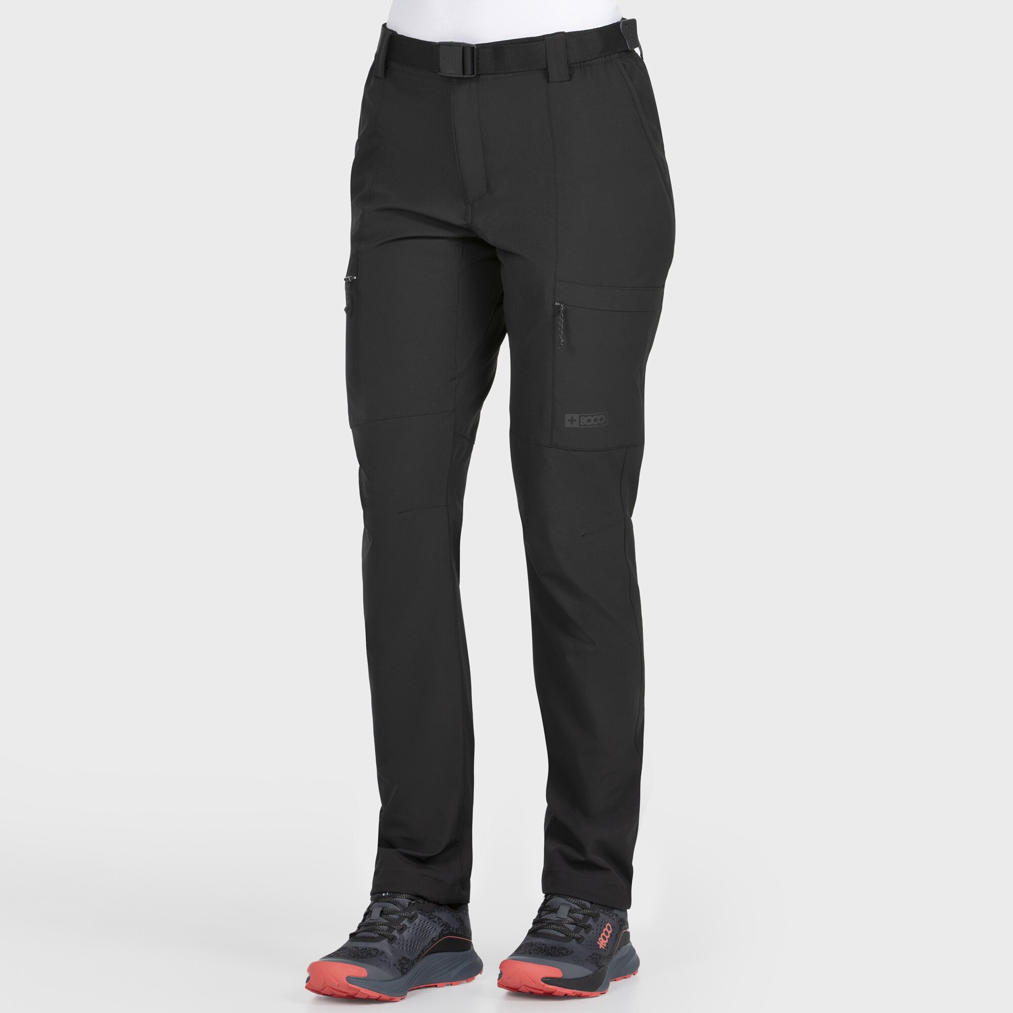 Pantalón Largo Mujer SILVERWI +8000 - Negro Negro-3