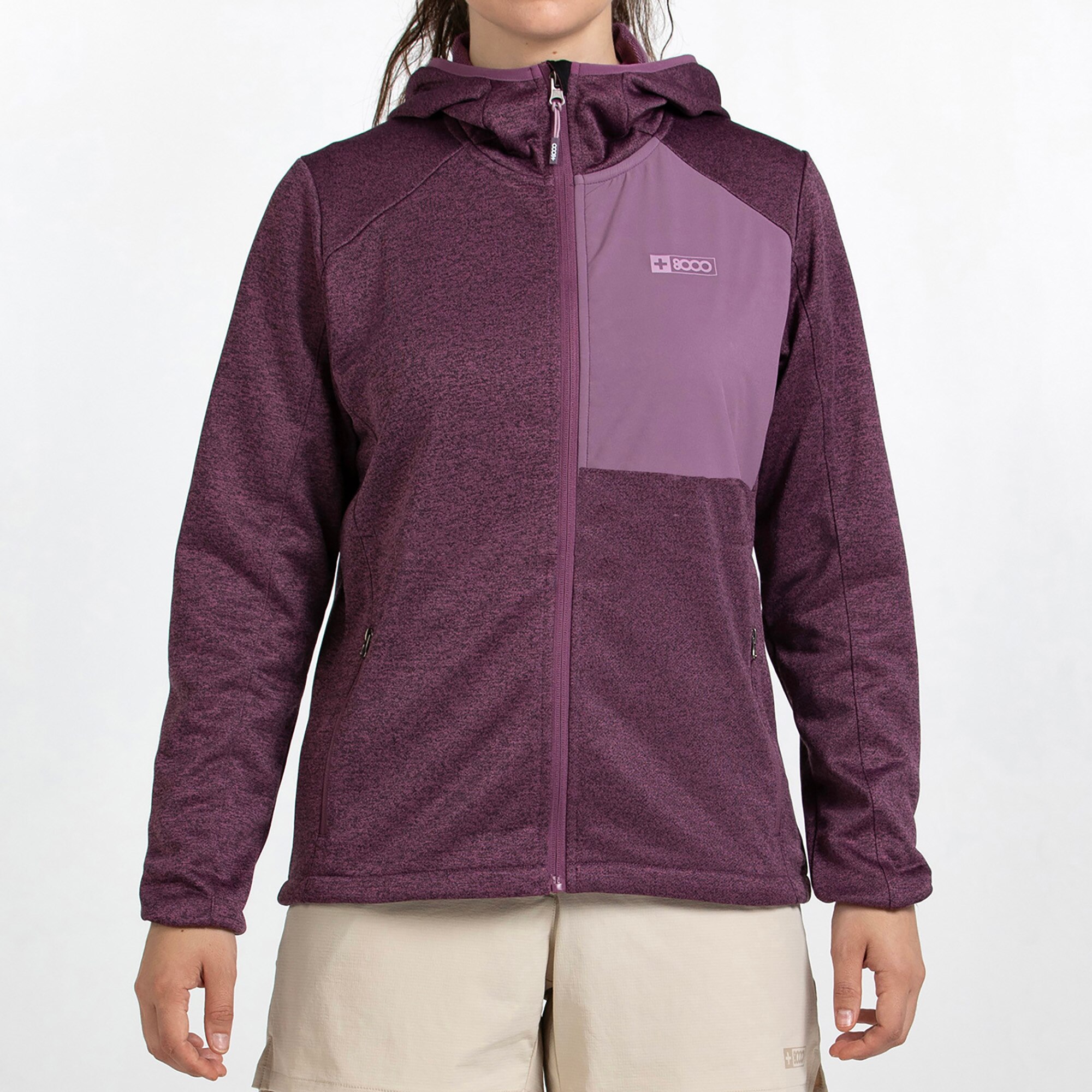 Imagen 0 de Sudadera Mujer USAIM PURPURA TEJ.BIC +8000 Purpura