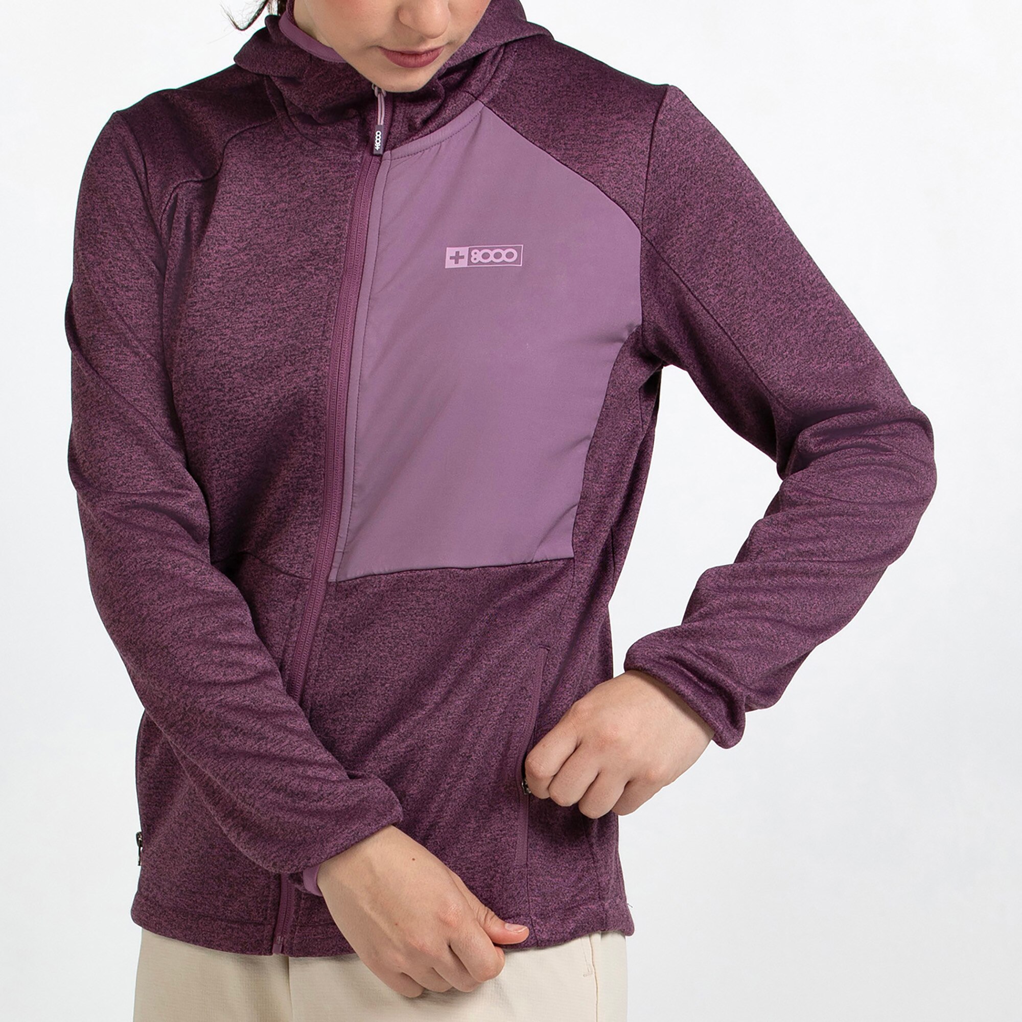 Sudadera Mujer USAIM TEJ.BIC +8000 - Purpura Purpura-5