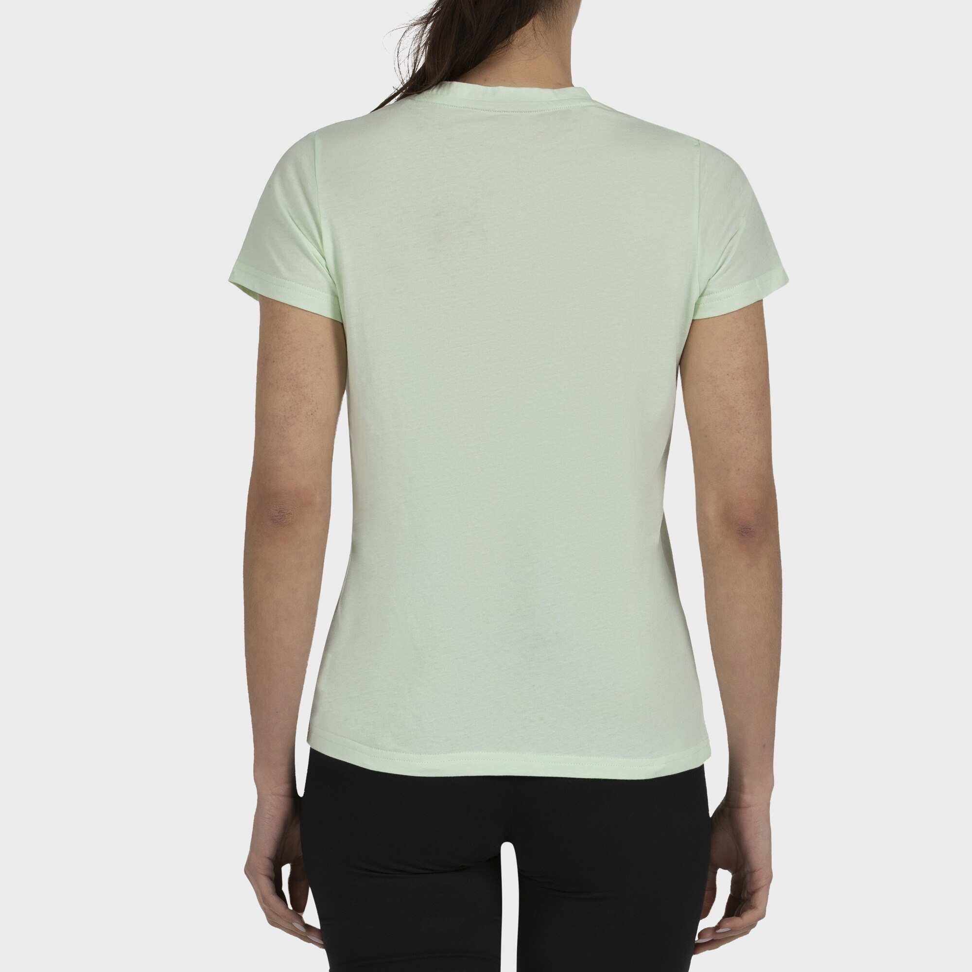 Camiseta M/C Mujer LIV +8000 - Verde pastel Verde pastel-2