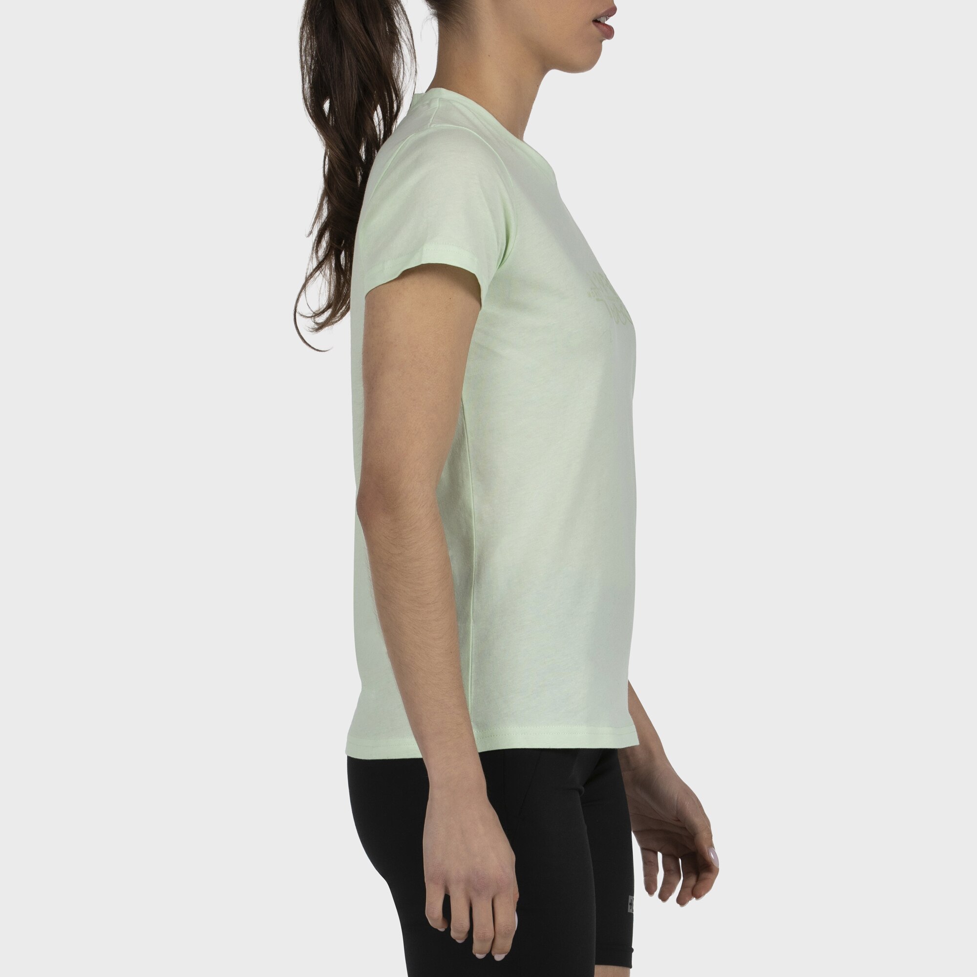 Camiseta M/C Mujer LIV +8000 - Verde pastel Verde pastel-4