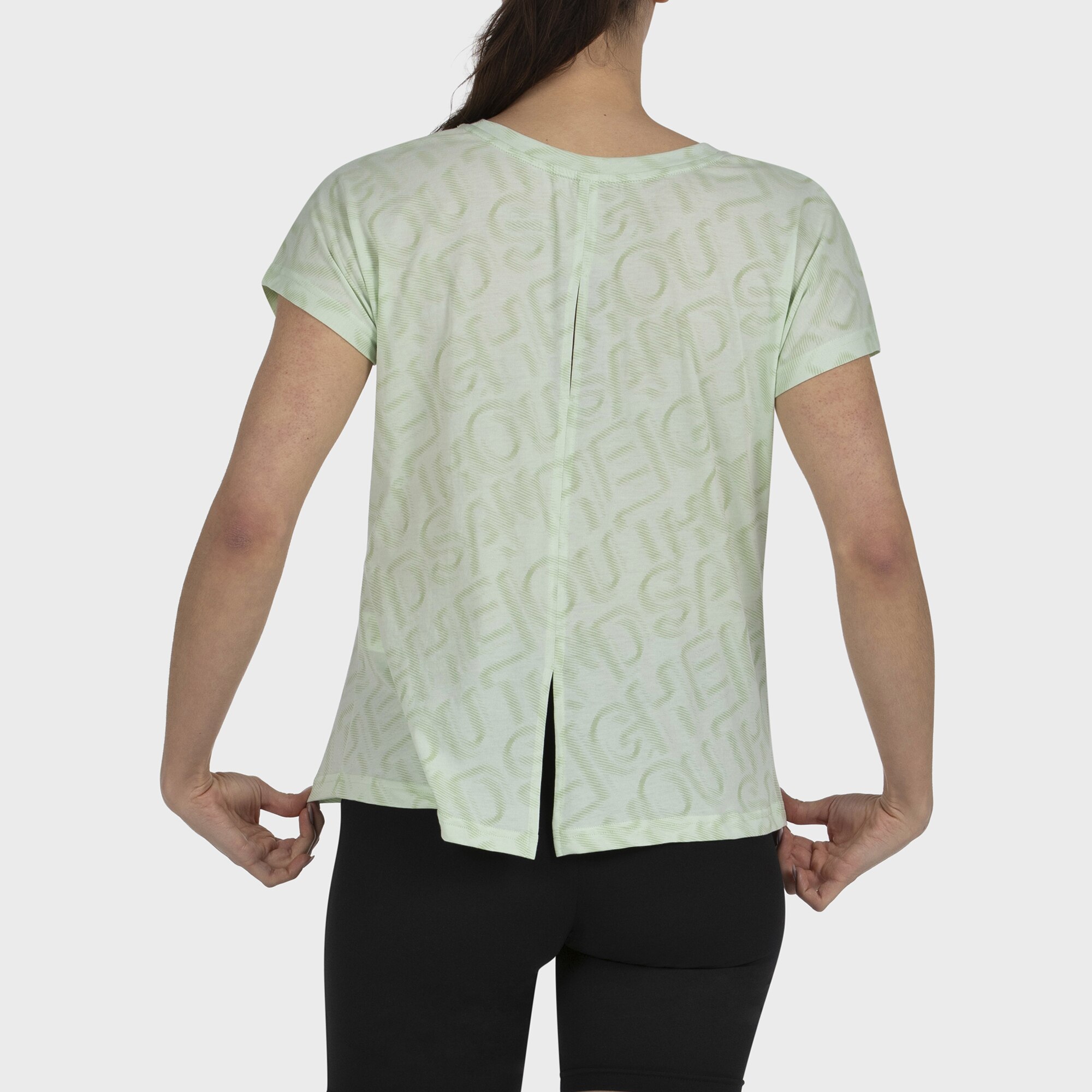 Camiseta M/C Mujer LAVIA +8000 - Verde pastel Verde pastel-2