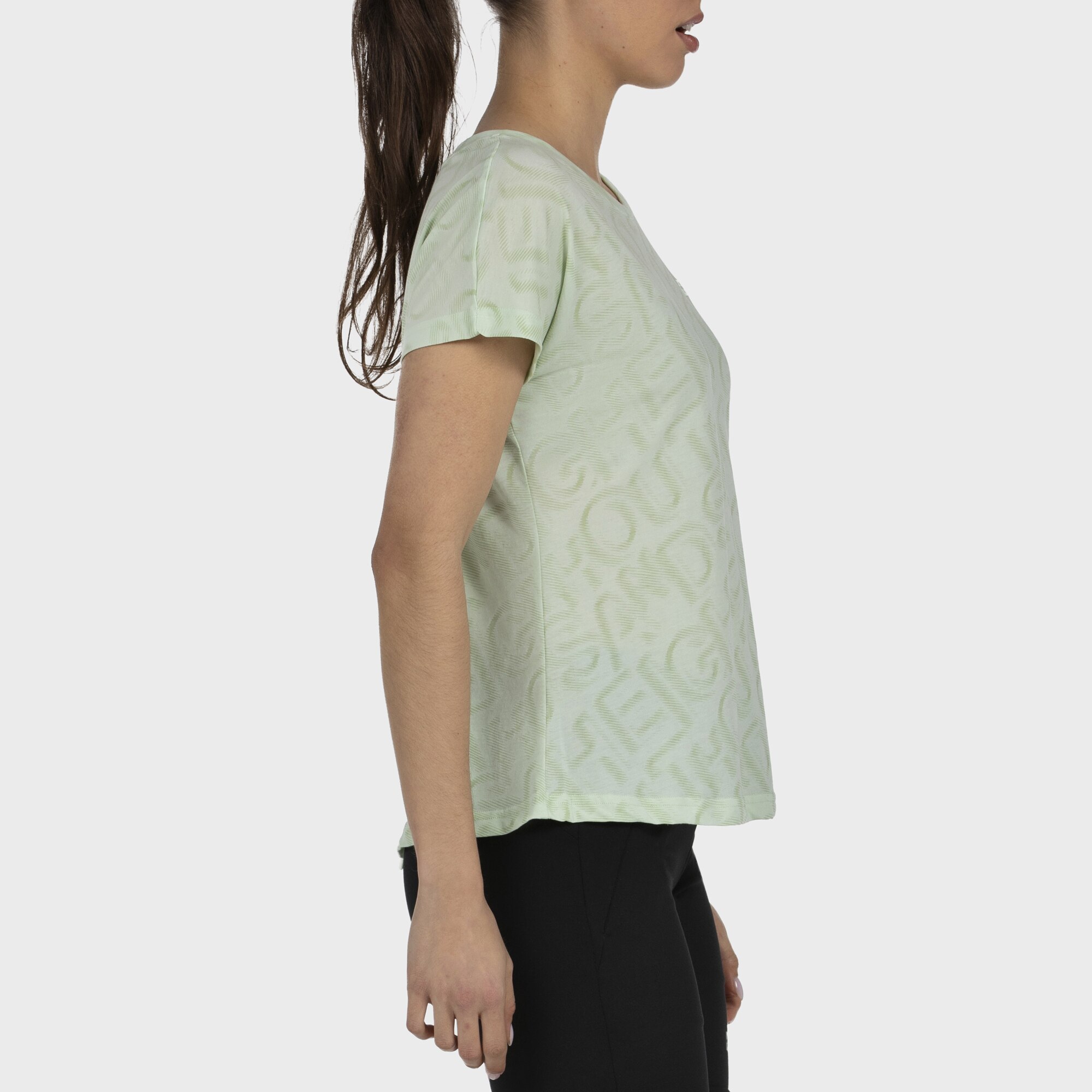 Camiseta M/C Mujer LAVIA +8000 - Verde pastel Verde pastel-4