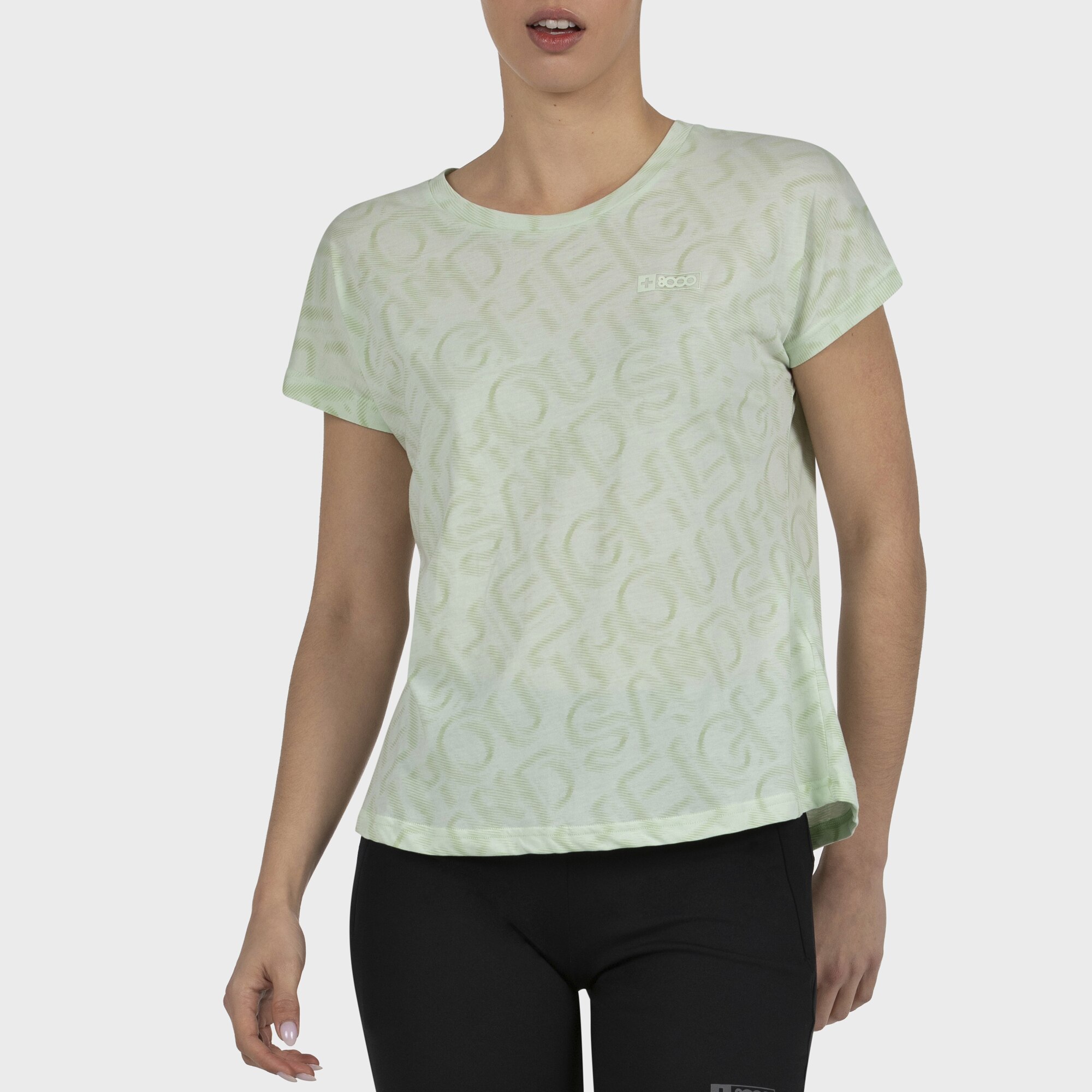 Camiseta M/C Mujer LAVIA +8000 - Verde pastel Verde pastel-5