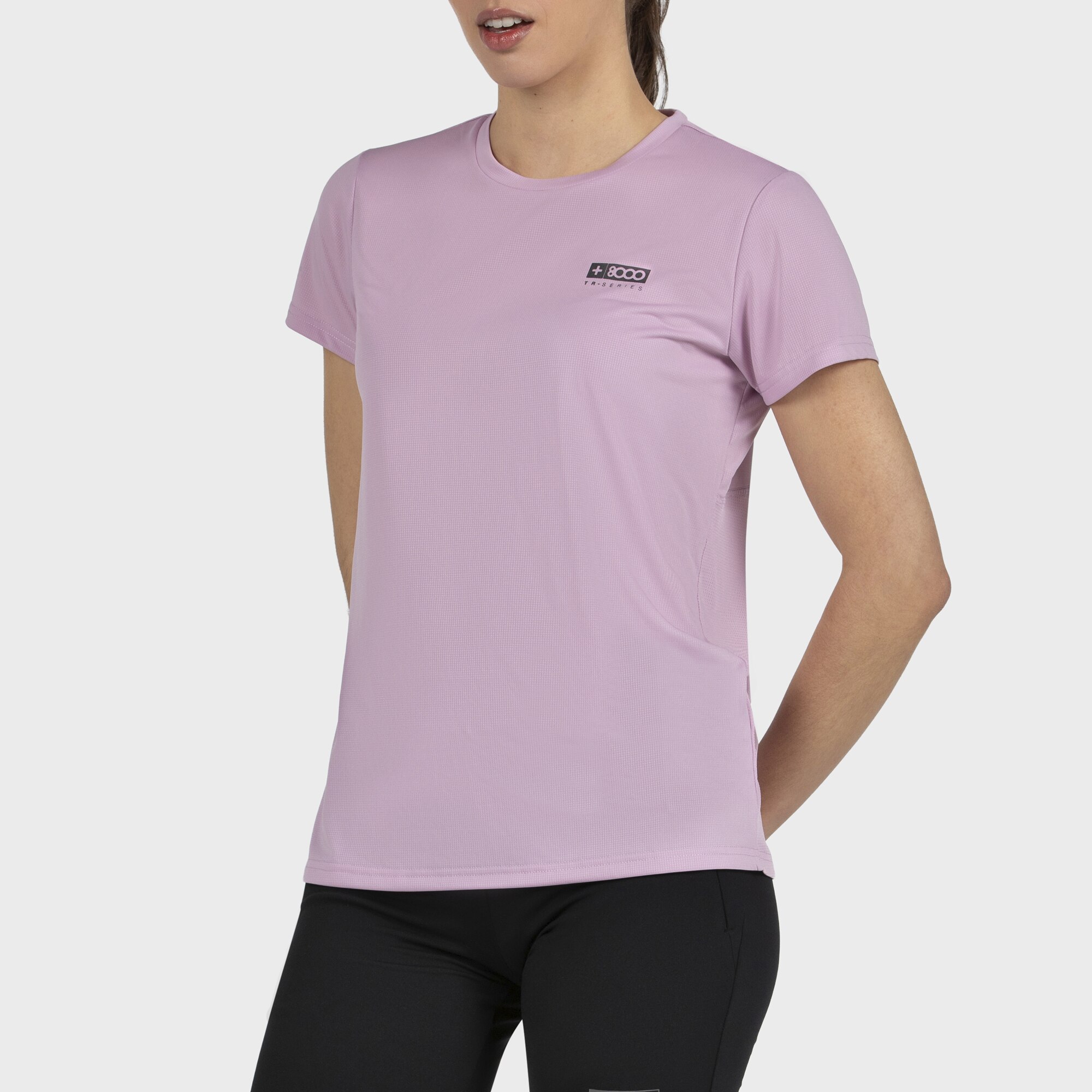 Camiseta M/C Mujer GUANDA 26V +8000 - Malva Malva-3