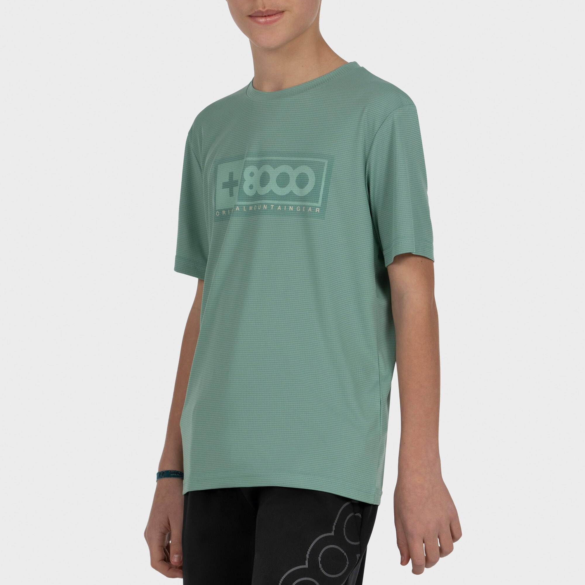 Camiseta M/C Niño JARGUIN VERDE +8000 - Verde Verde-3