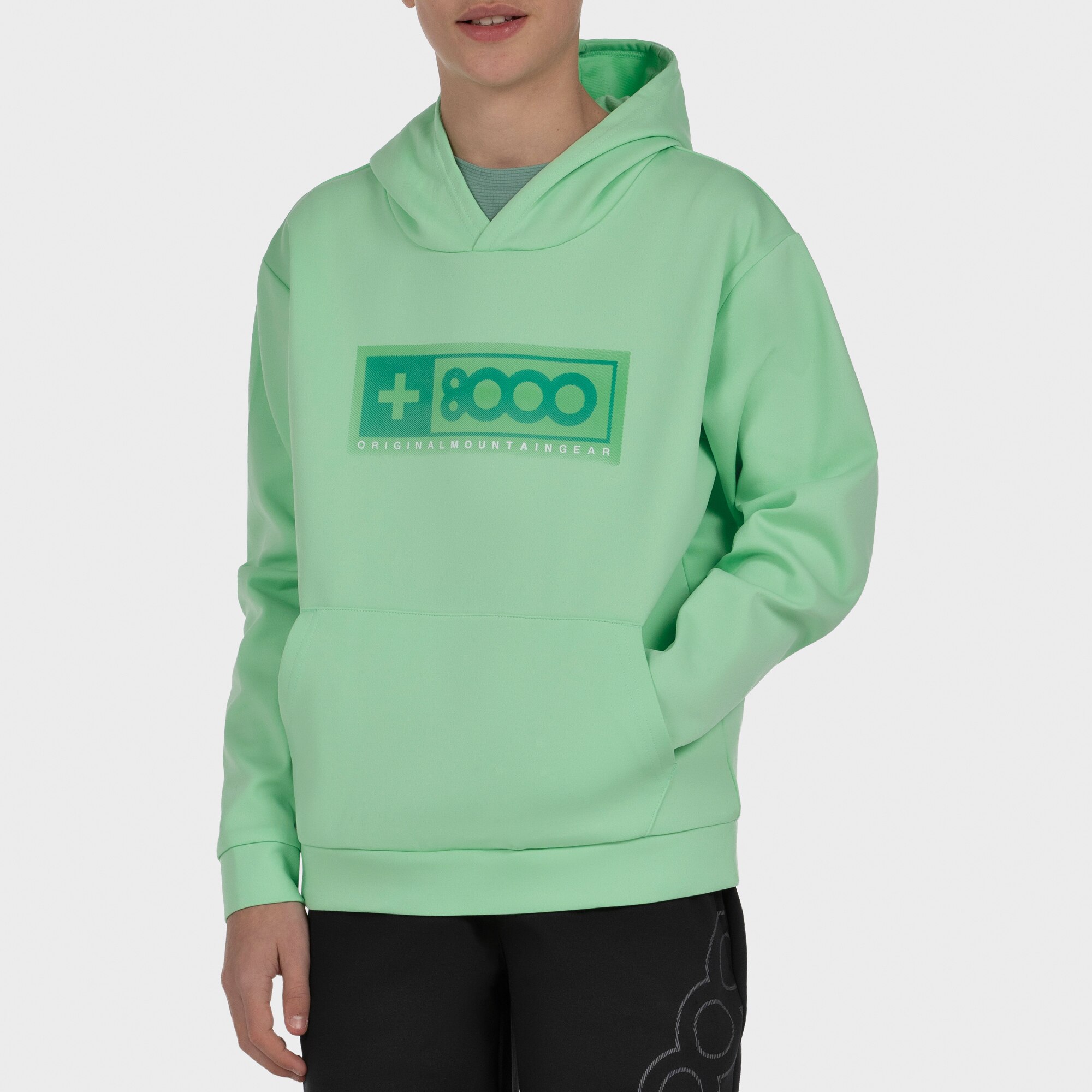 Sudadera Niño JAQUEN +8000 - Verde manzana Verde manzana-3