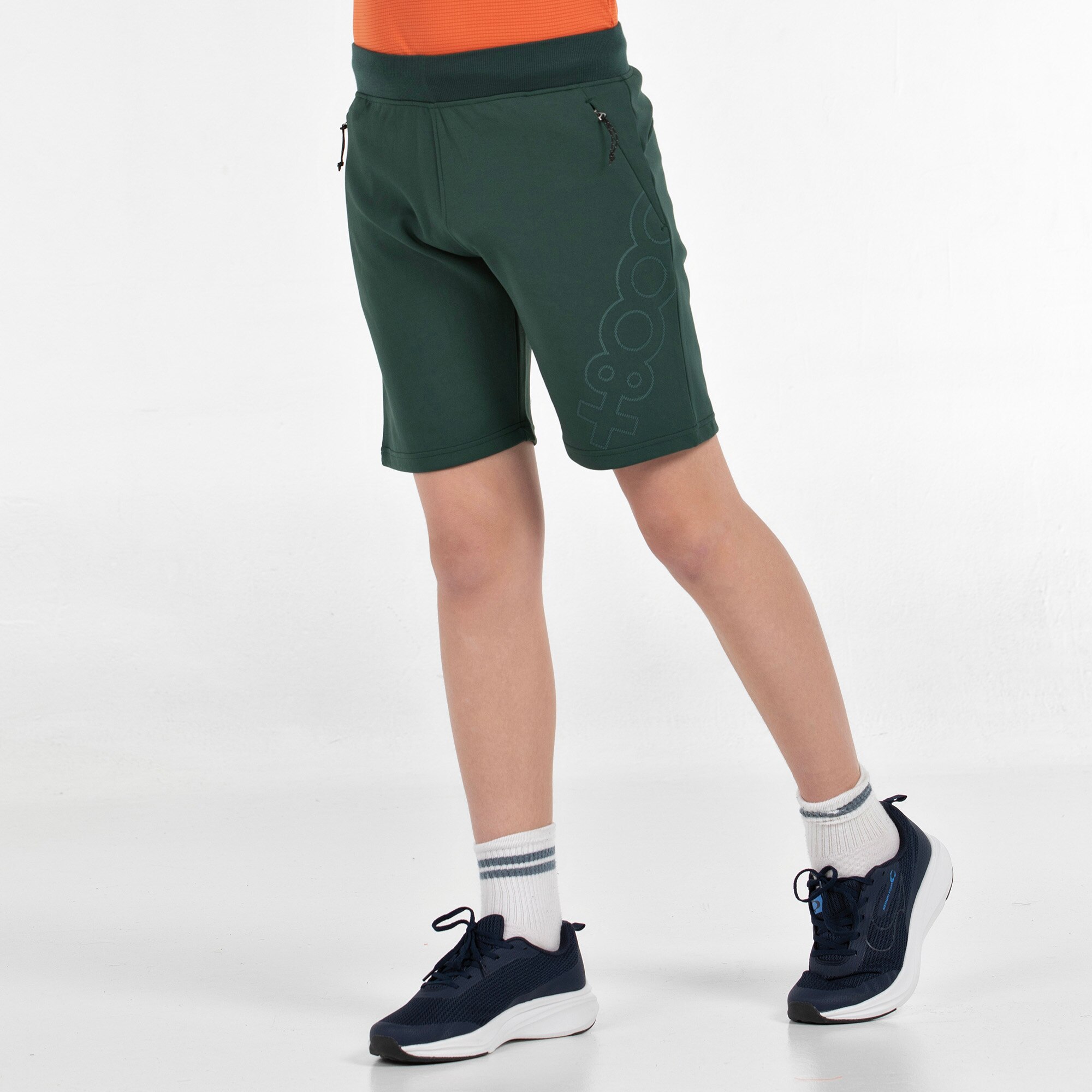 Pantalón Corto Niño JANGO VERDE OSCURO +8000 - Verde oscuro Verde oscuro-3
