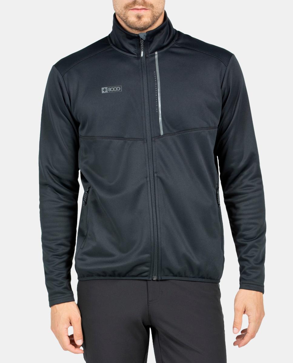 Sudadera de Hombre MADRONER +8000 - Negro Negro-1