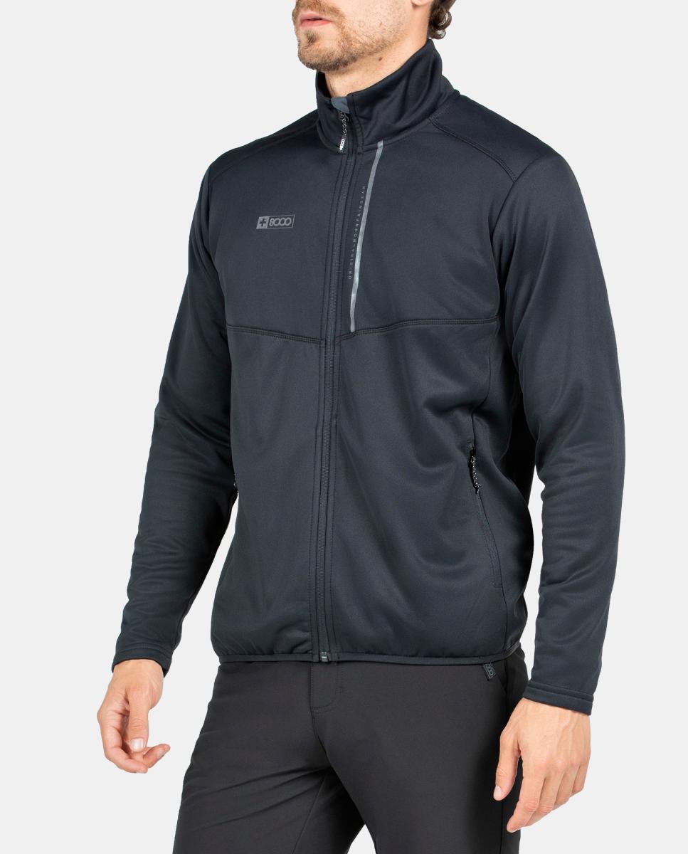 Sudadera de Hombre MADRONER +8000 - Negro Negro-2