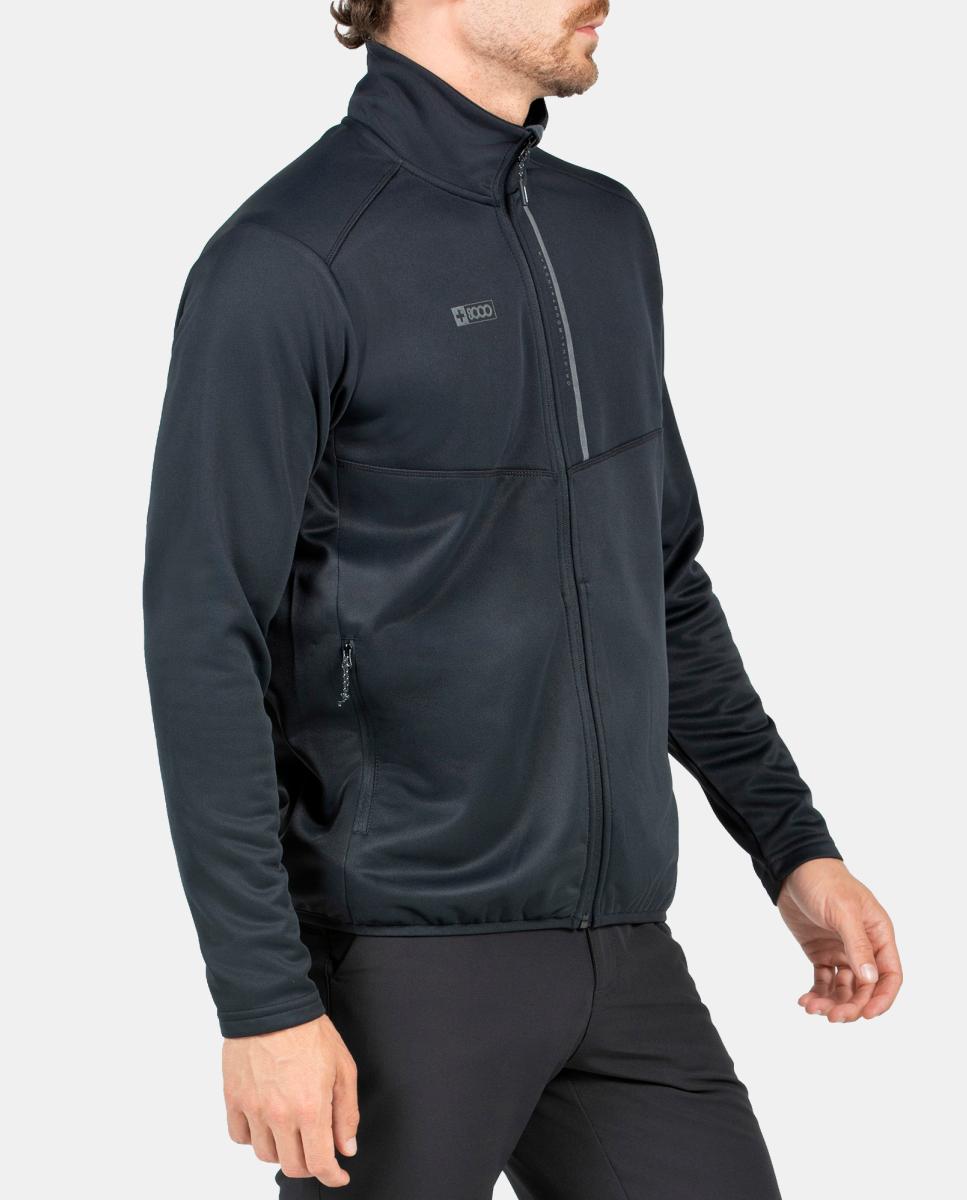 Sudadera de Hombre MADRONER +8000 - Negro Negro-3