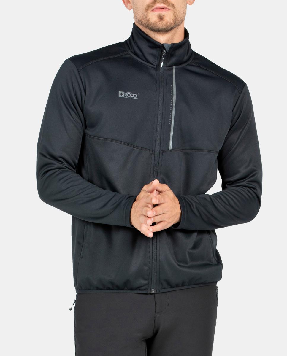 Sudadera de Hombre MADRONER +8000 - Negro Negro-5